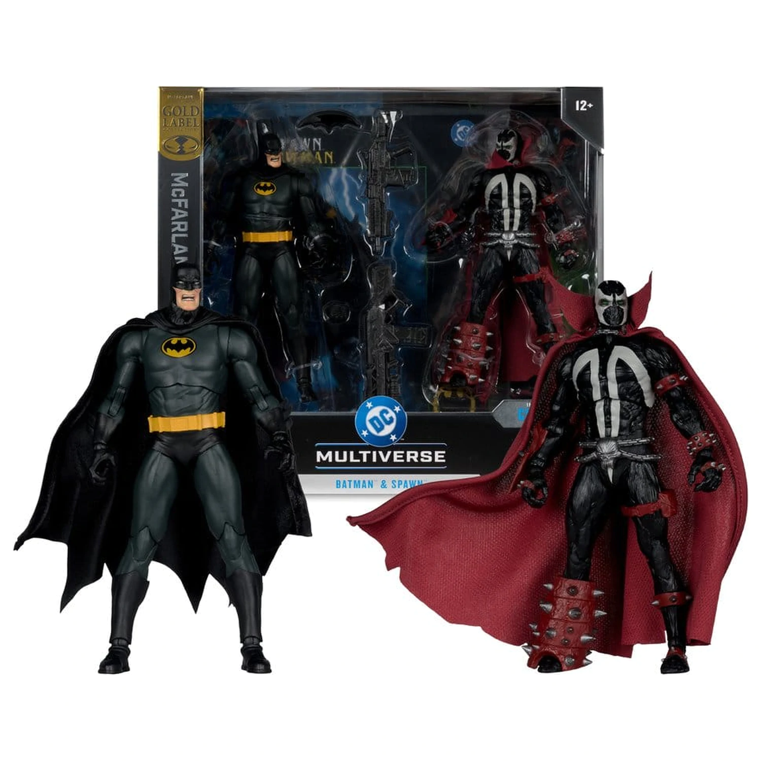 DC Multiverse McFarlane Collector Edition Akční figurka 2-Pack Batman & Spawn (Gold Label) 18 cm fotografii produktu