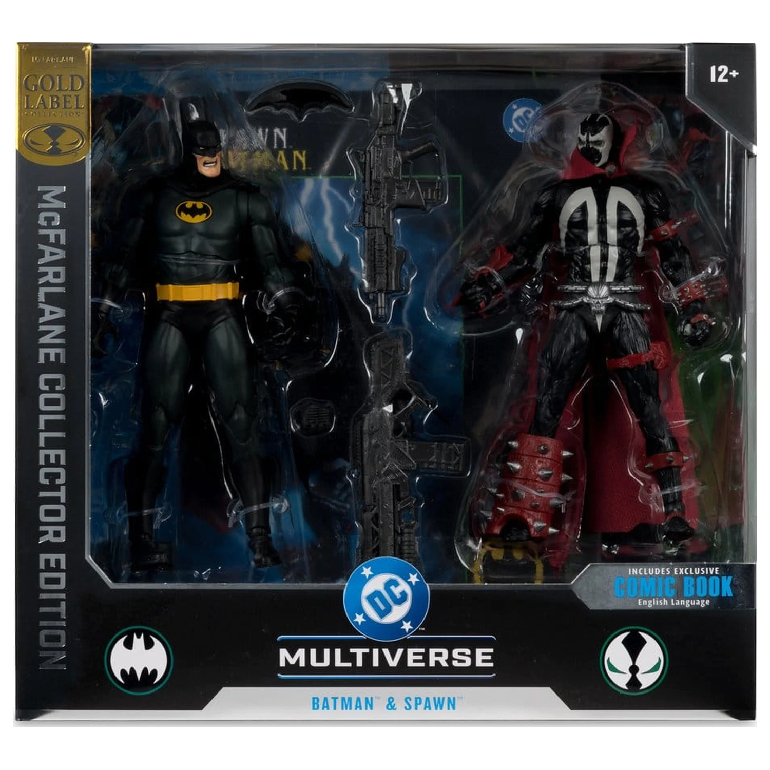 DC Multiverse McFarlane Collector Edition Akční figurka 2-Pack Batman & Spawn (Gold Label) 18 cm fotografii produktu