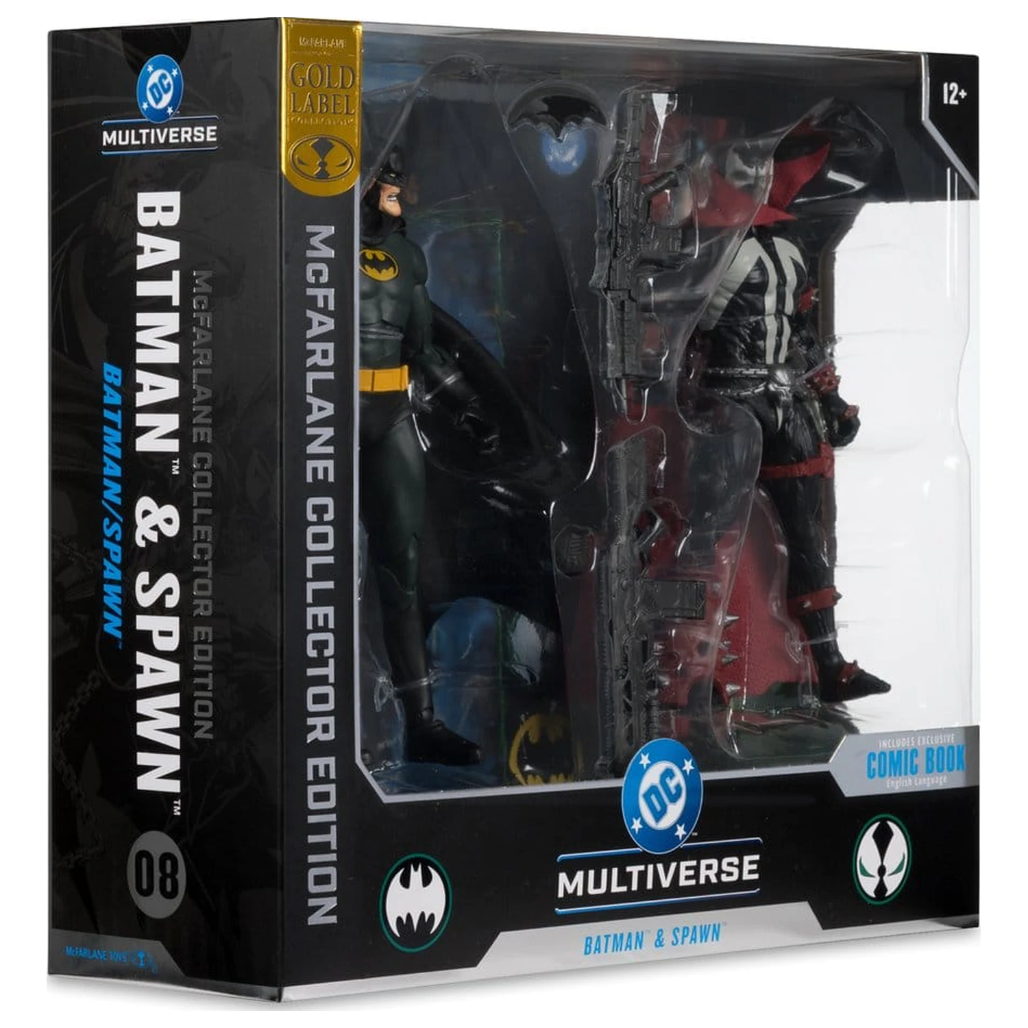 DC Multiverse McFarlane Collector Edition Akční figurka 2-Pack Batman & Spawn (Gold Label) 18 cm fotografii produktu
