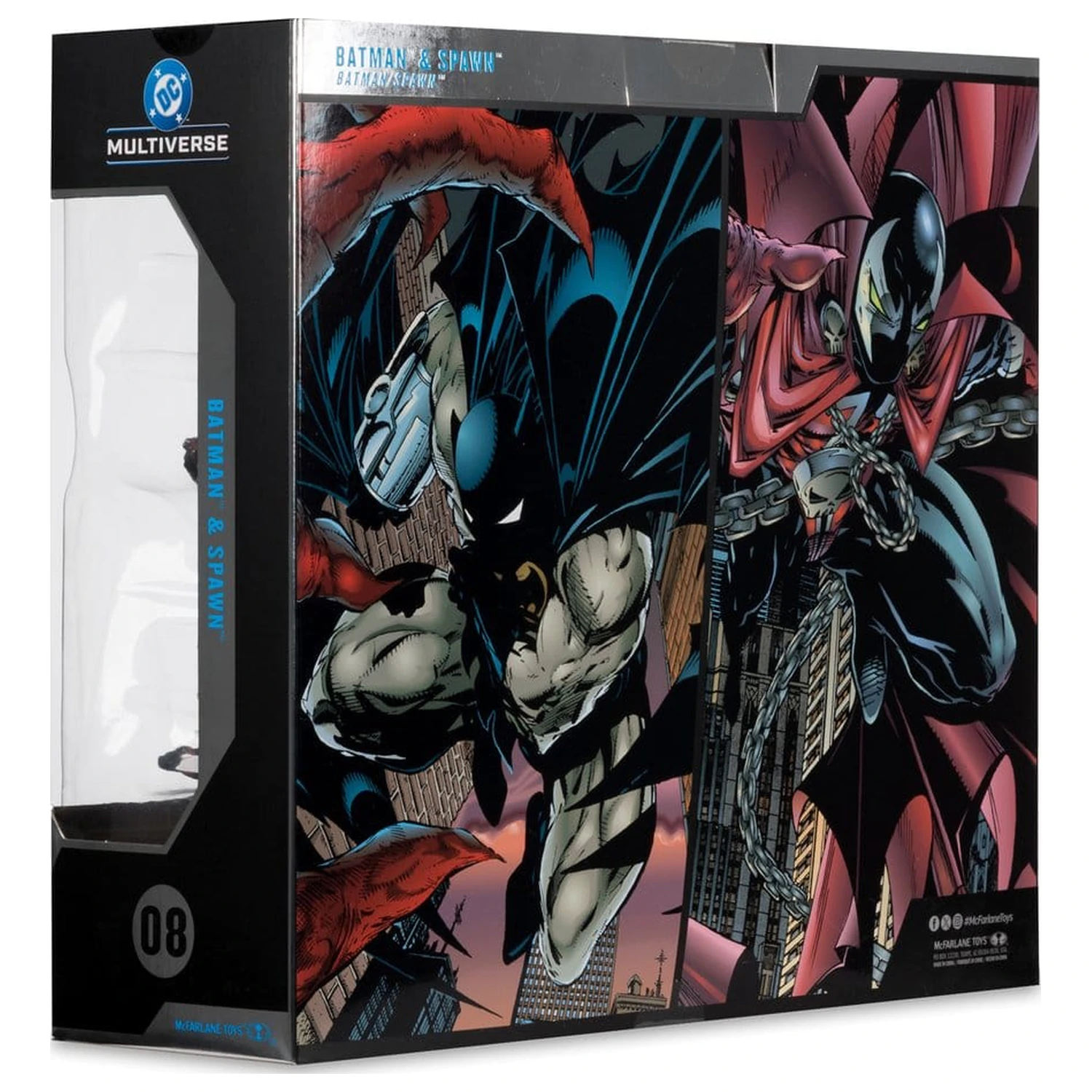 DC Multiverse McFarlane Collector Edition Akční figurka 2-Pack Batman & Spawn (Gold Label) 18 cm fotografii produktu