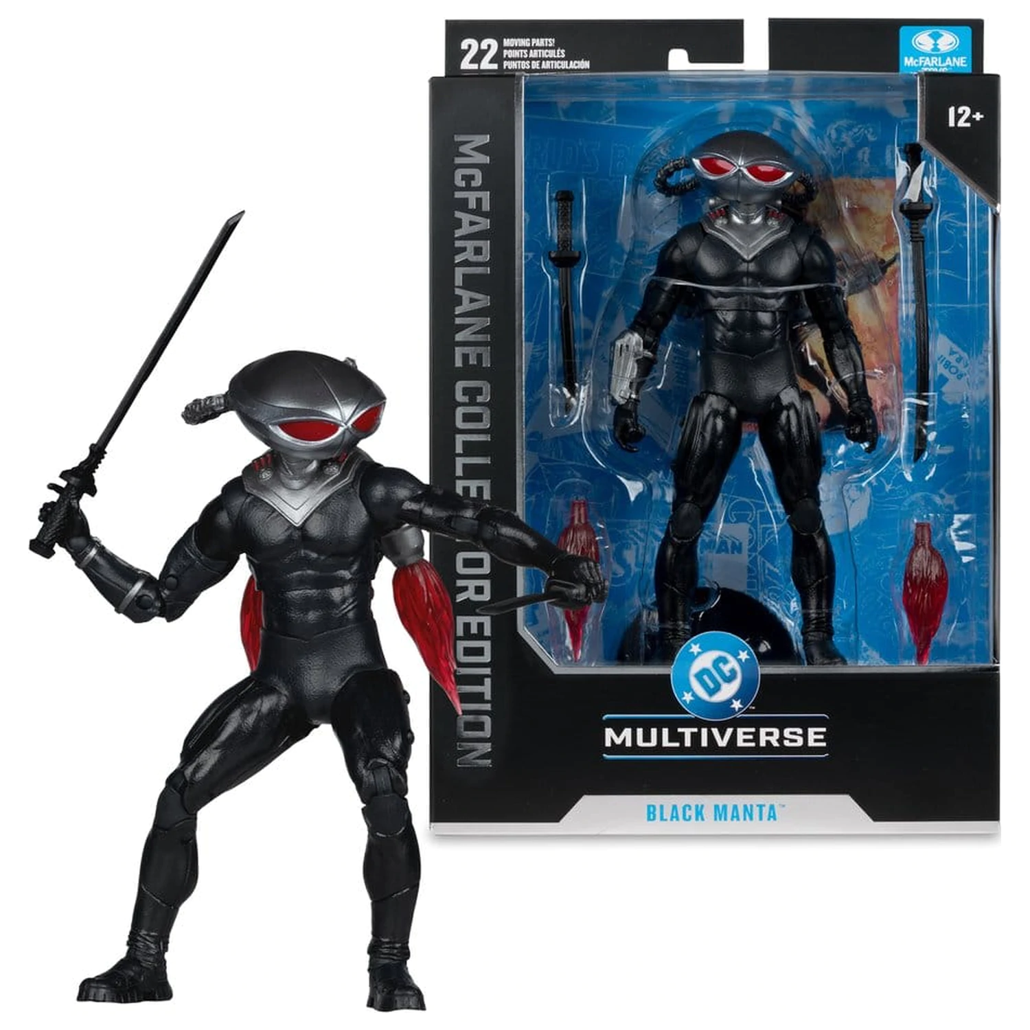 DC Multiverse McFarlane Collector Edition Akční figurka Black Manta (DC Classic #68) 18 cm fotografii produktu