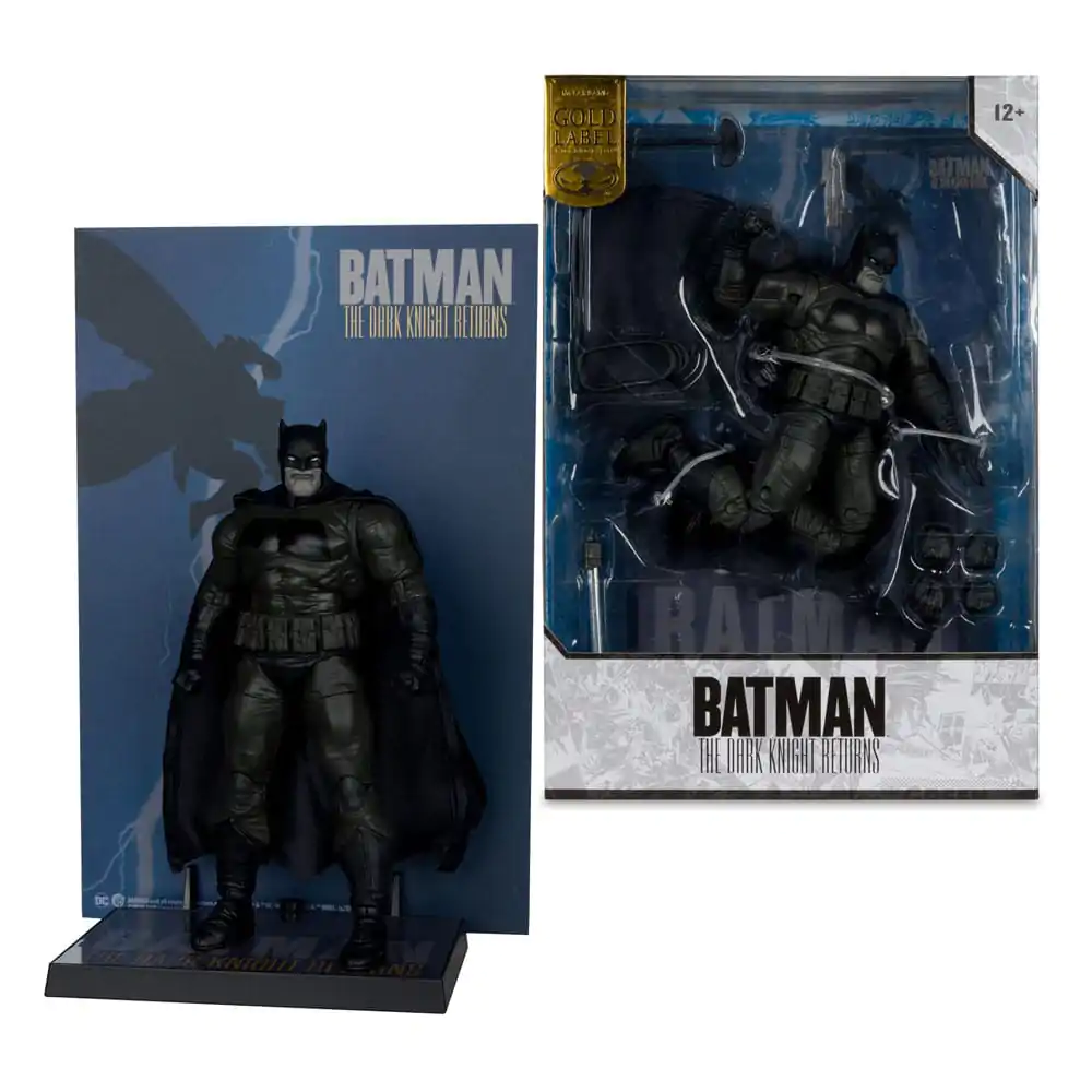 DC Multiverse McFarlane Cover Recreations Akční figurka Batman (Batman: The Dark Knight Returns #1) (Gold Label) 18 cm fotografii produktu