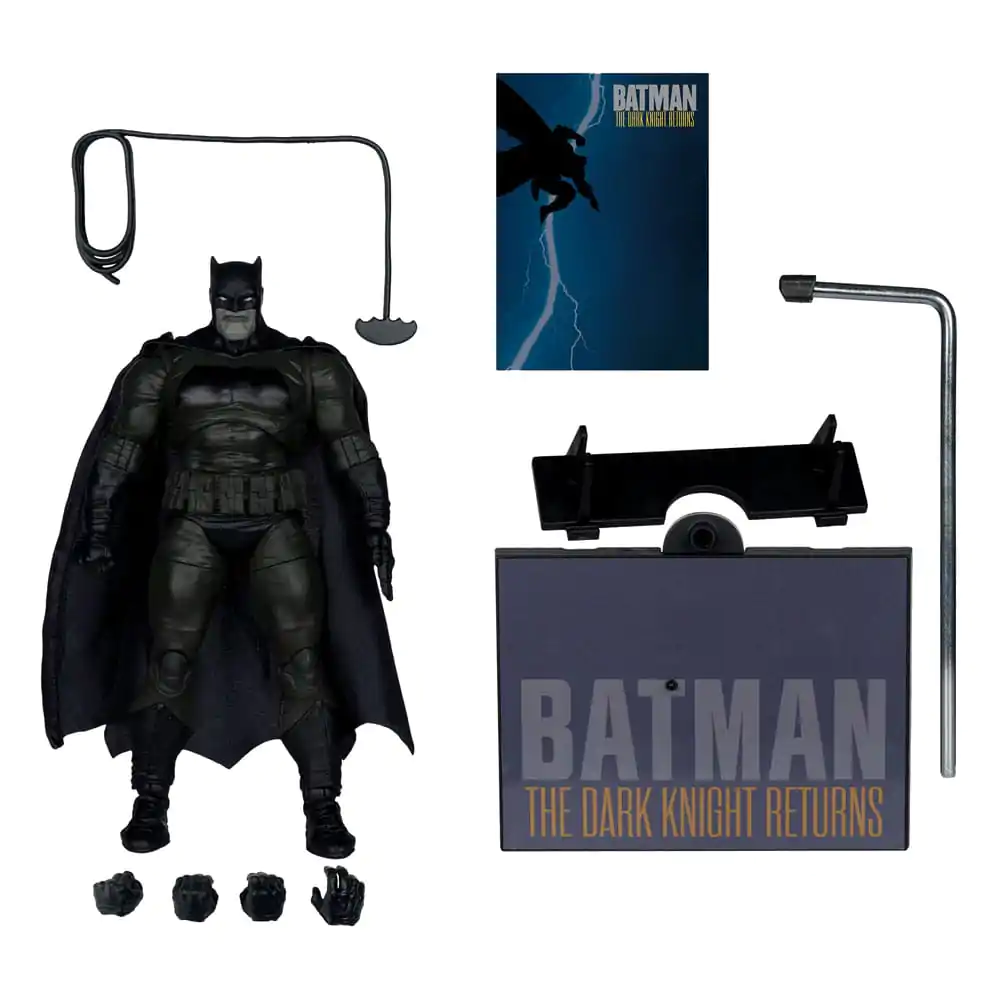 DC Multiverse McFarlane Cover Recreations Akční figurka Batman (Batman: The Dark Knight Returns #1) (Gold Label) 18 cm fotografii produktu