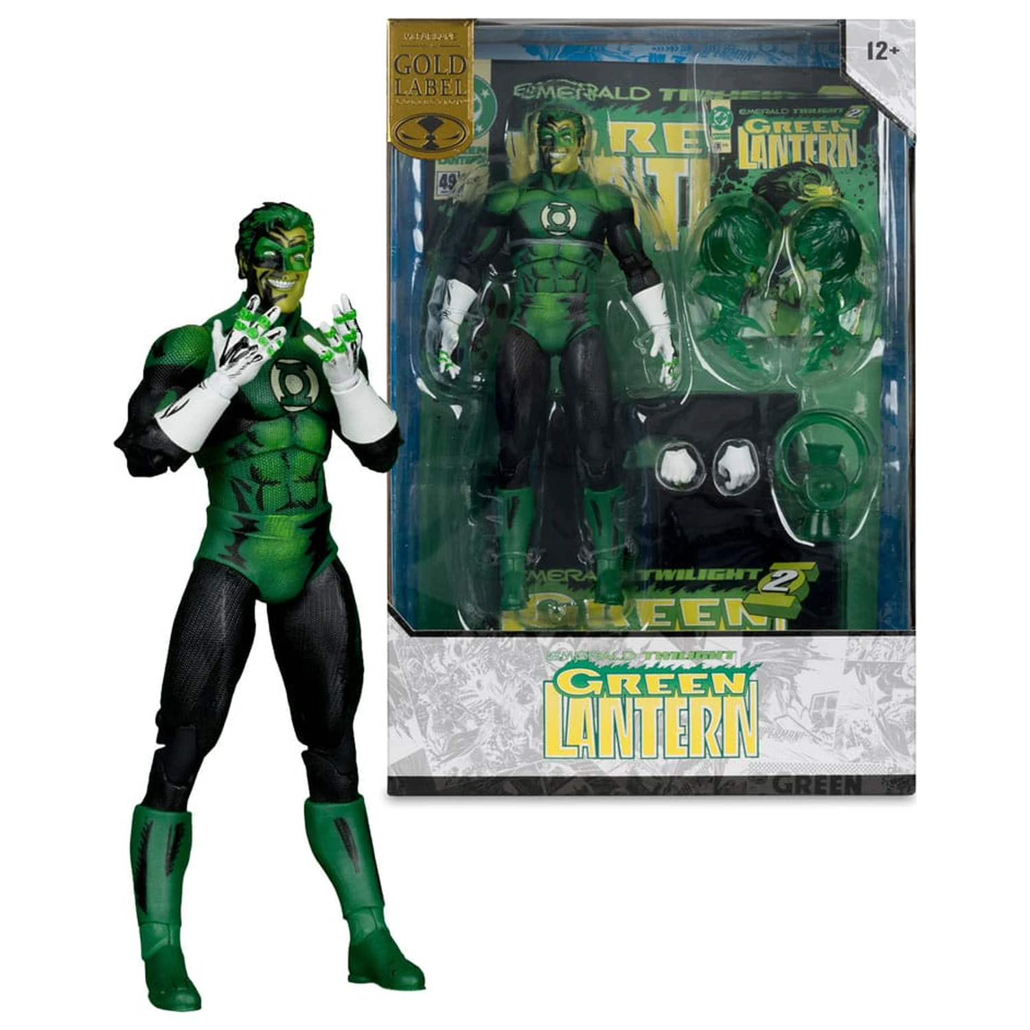 DC Multiverse McFarlane Cover Recreations Akční figurka Green Lantern (Emerald Twilight) (Gold Label) 18 cm fotografii produktu