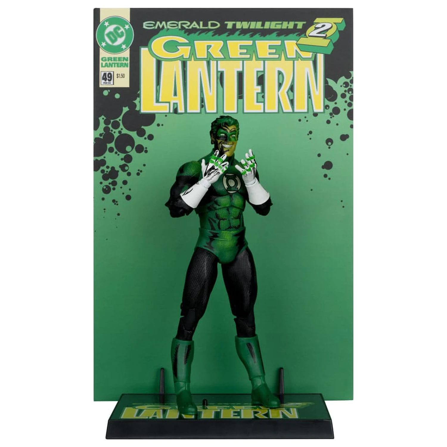 DC Multiverse McFarlane Cover Recreations Akční figurka Green Lantern (Emerald Twilight) (Gold Label) 18 cm fotografii produktu