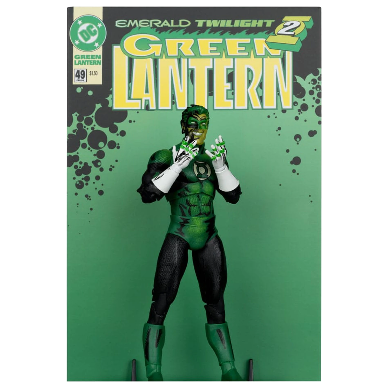 DC Multiverse McFarlane Cover Recreations Akční figurka Green Lantern (Emerald Twilight) (Gold Label) 18 cm fotografii produktu