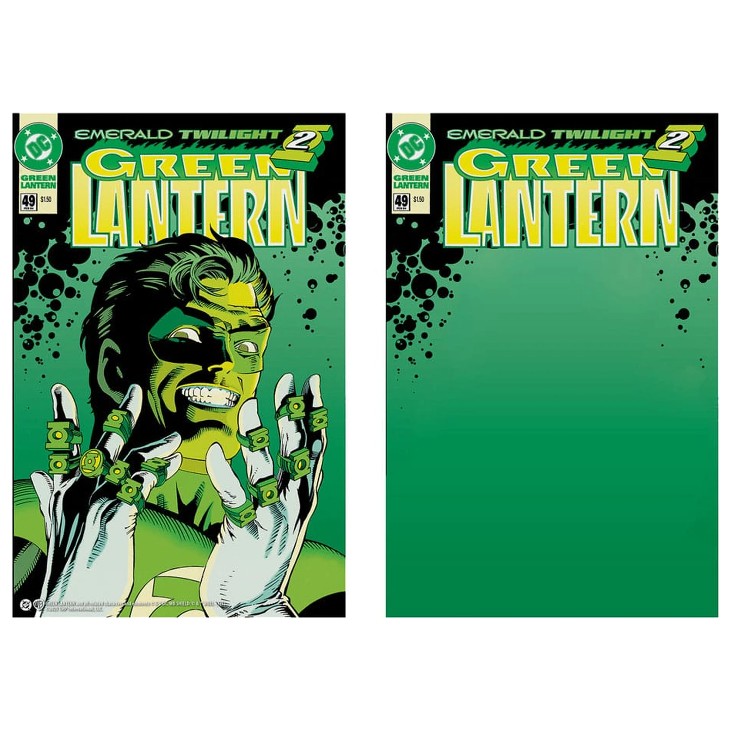 DC Multiverse McFarlane Cover Recreations Akční figurka Green Lantern (Emerald Twilight) (Gold Label) 18 cm fotografii produktu