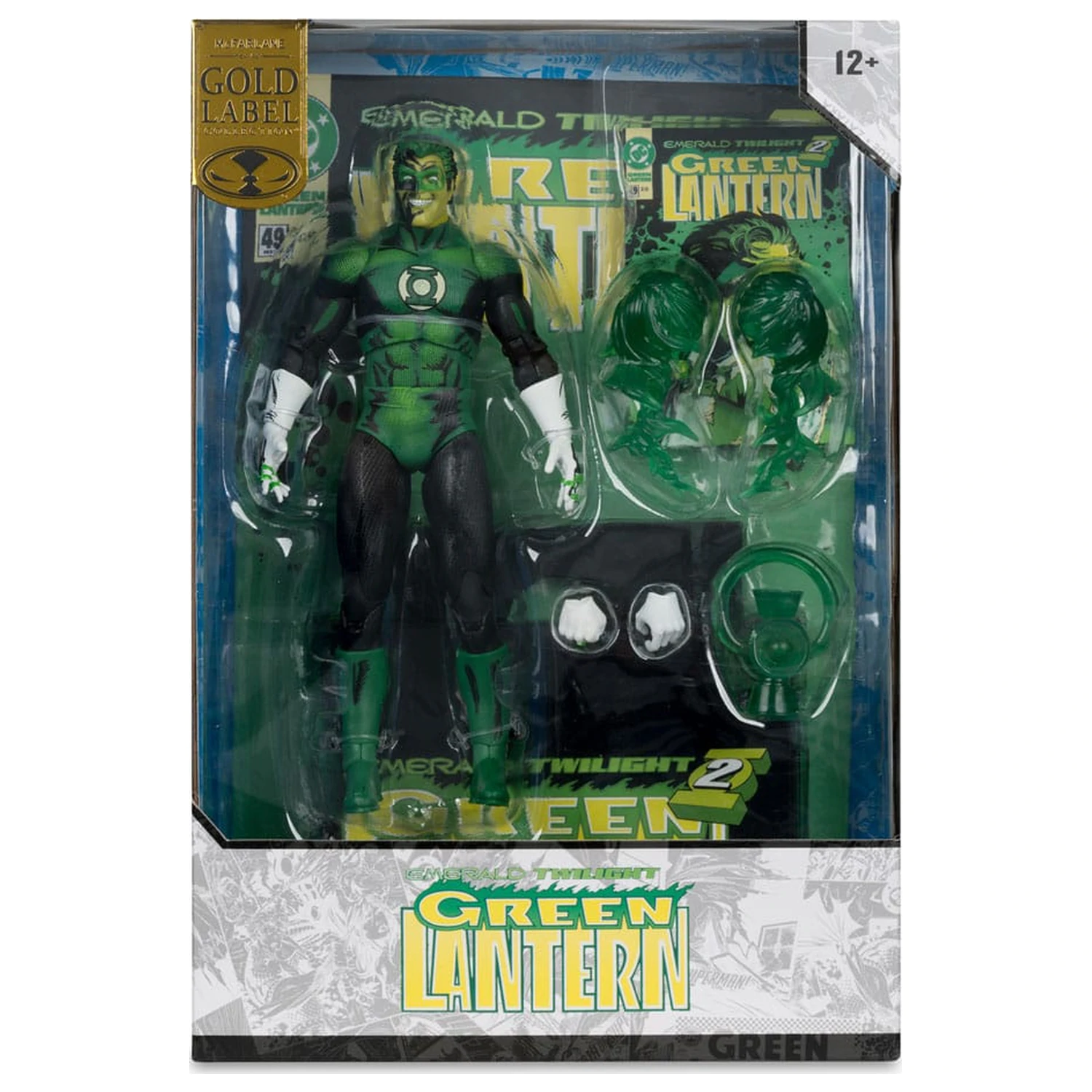 DC Multiverse McFarlane Cover Recreations Akční figurka Green Lantern (Emerald Twilight) (Gold Label) 18 cm fotografii produktu