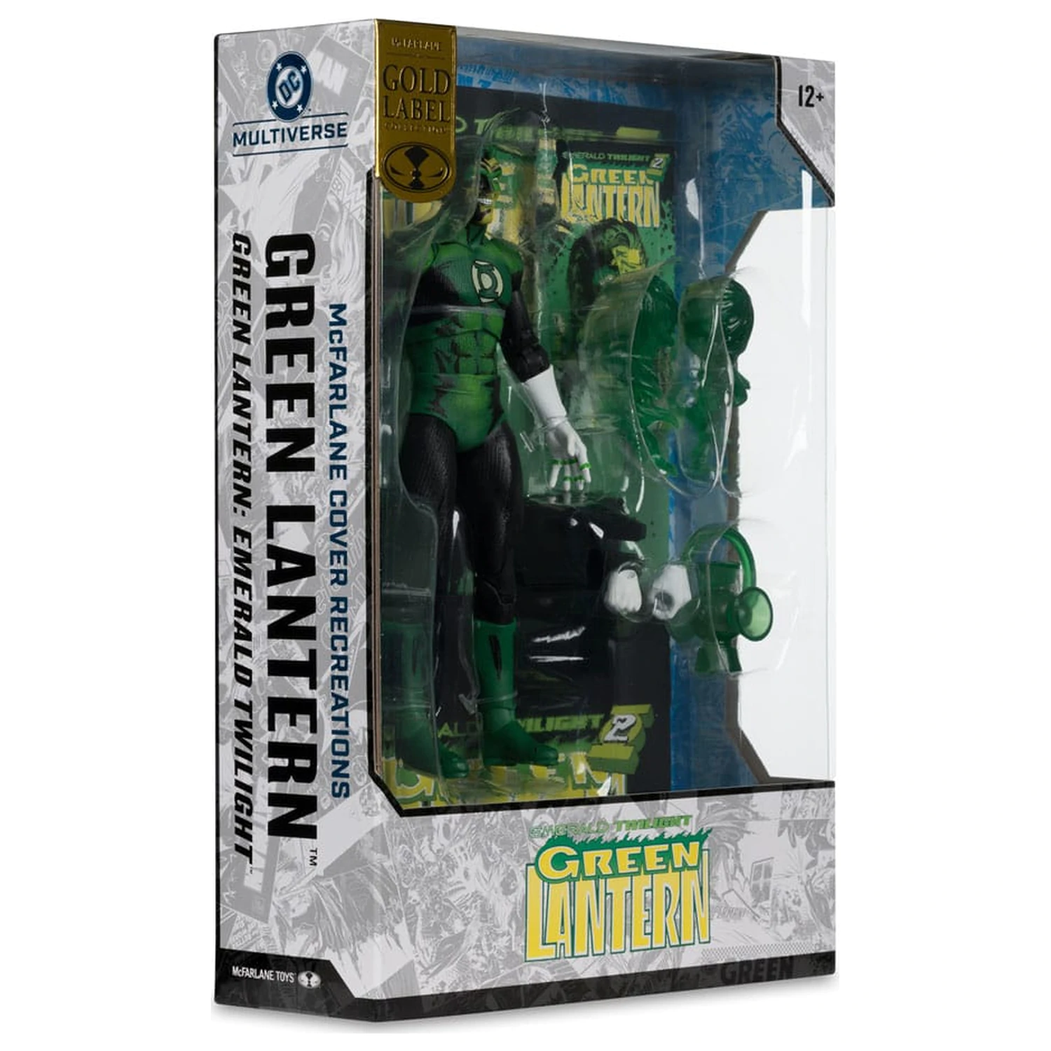 DC Multiverse McFarlane Cover Recreations Akční figurka Green Lantern (Emerald Twilight) (Gold Label) 18 cm fotografii produktu