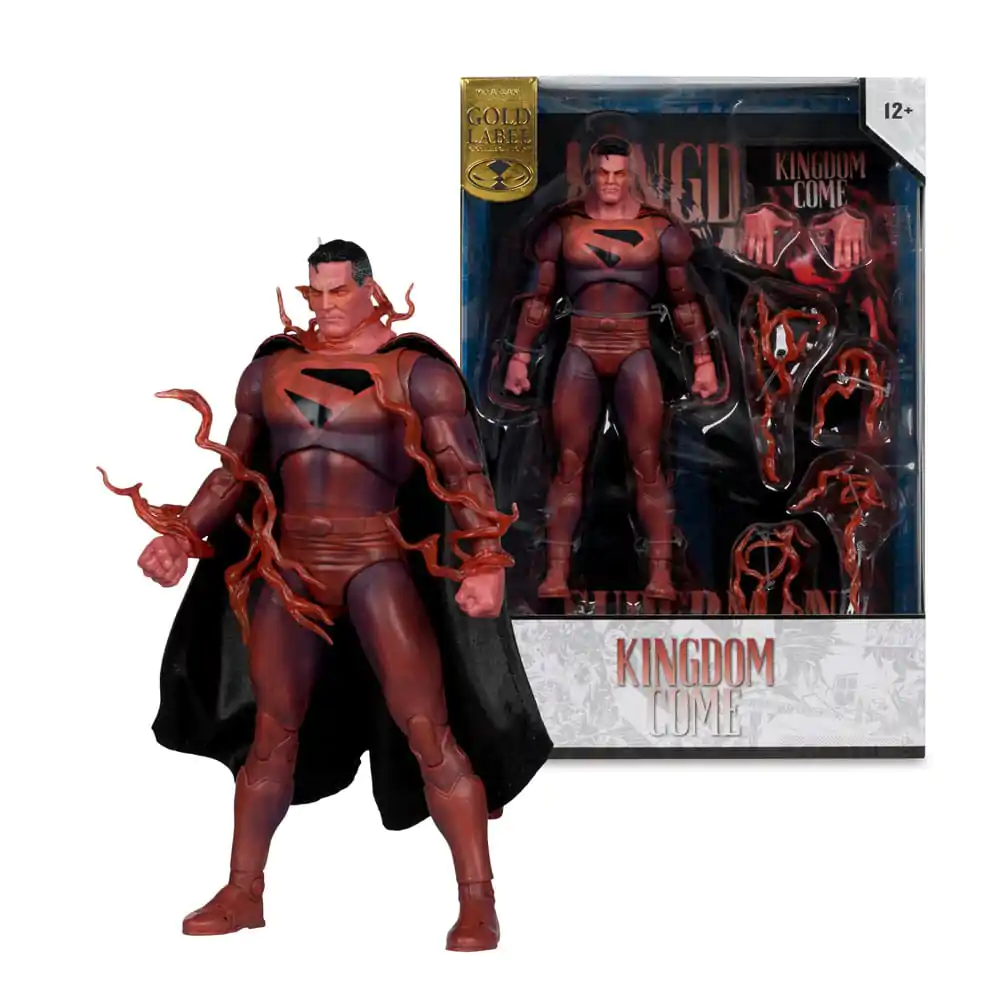 DC Multiverse McFarlane Cover Recreations akční figurka Superman (Kingdom Come) (Gold Label) 18 cm fotografii produktu