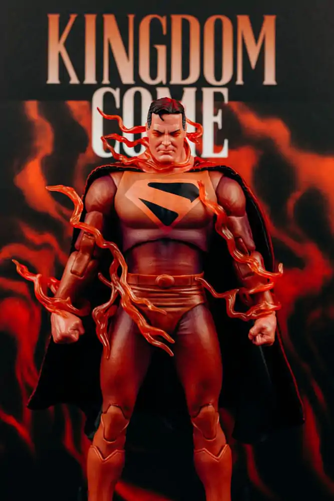DC Multiverse McFarlane Cover Recreations akční figurka Superman (Kingdom Come) (Gold Label) 18 cm fotografii produktu