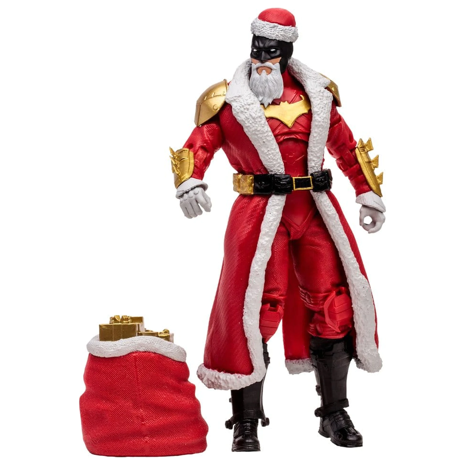 DC Multiverse McFarlane Vault Collection akční figurka Batman (Red Santa Suit) 18 cm fotografii produktu