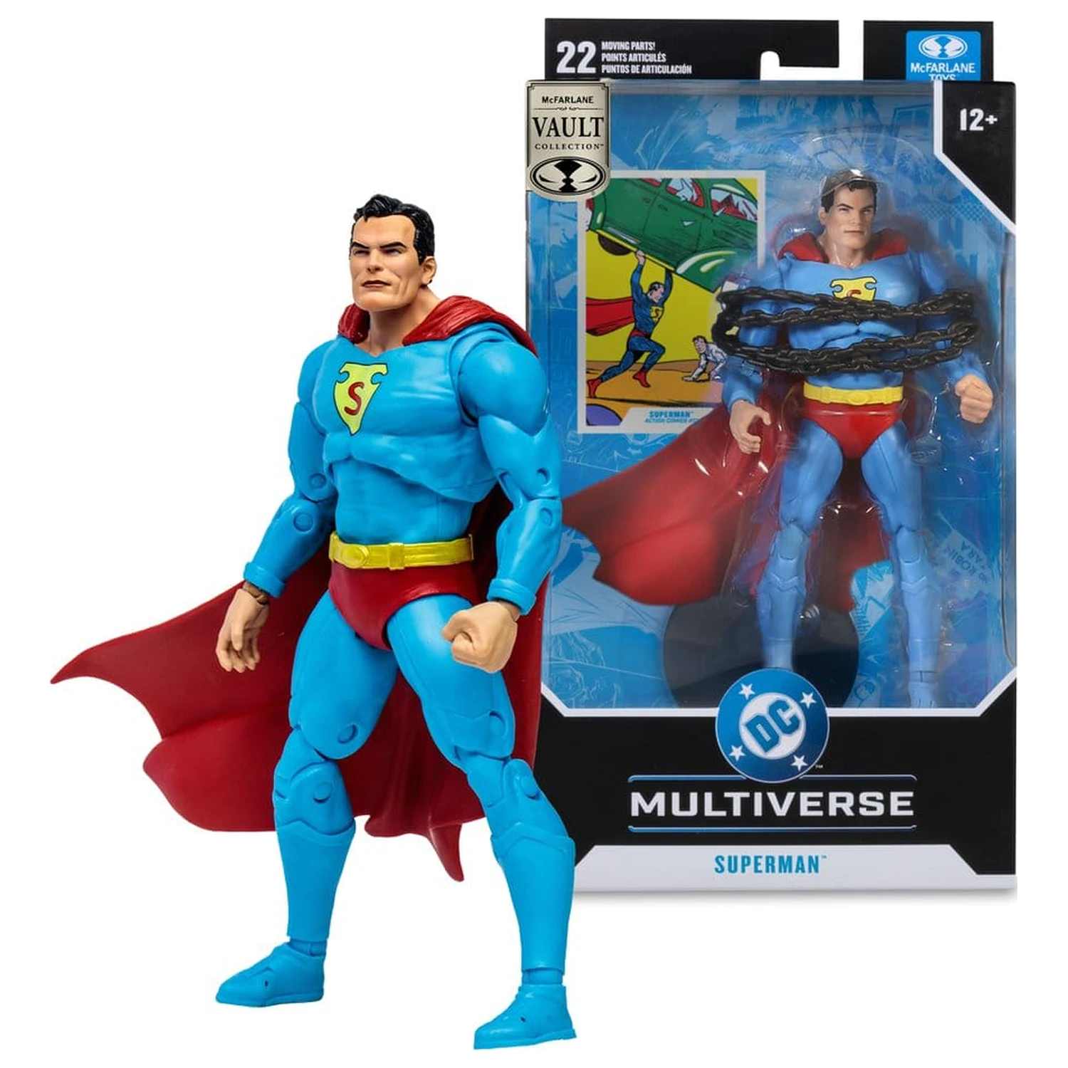 DC Multiverse McFarlane Vault Collection akční figurka Superman (Action Comics) 18 cm fotografii produktu