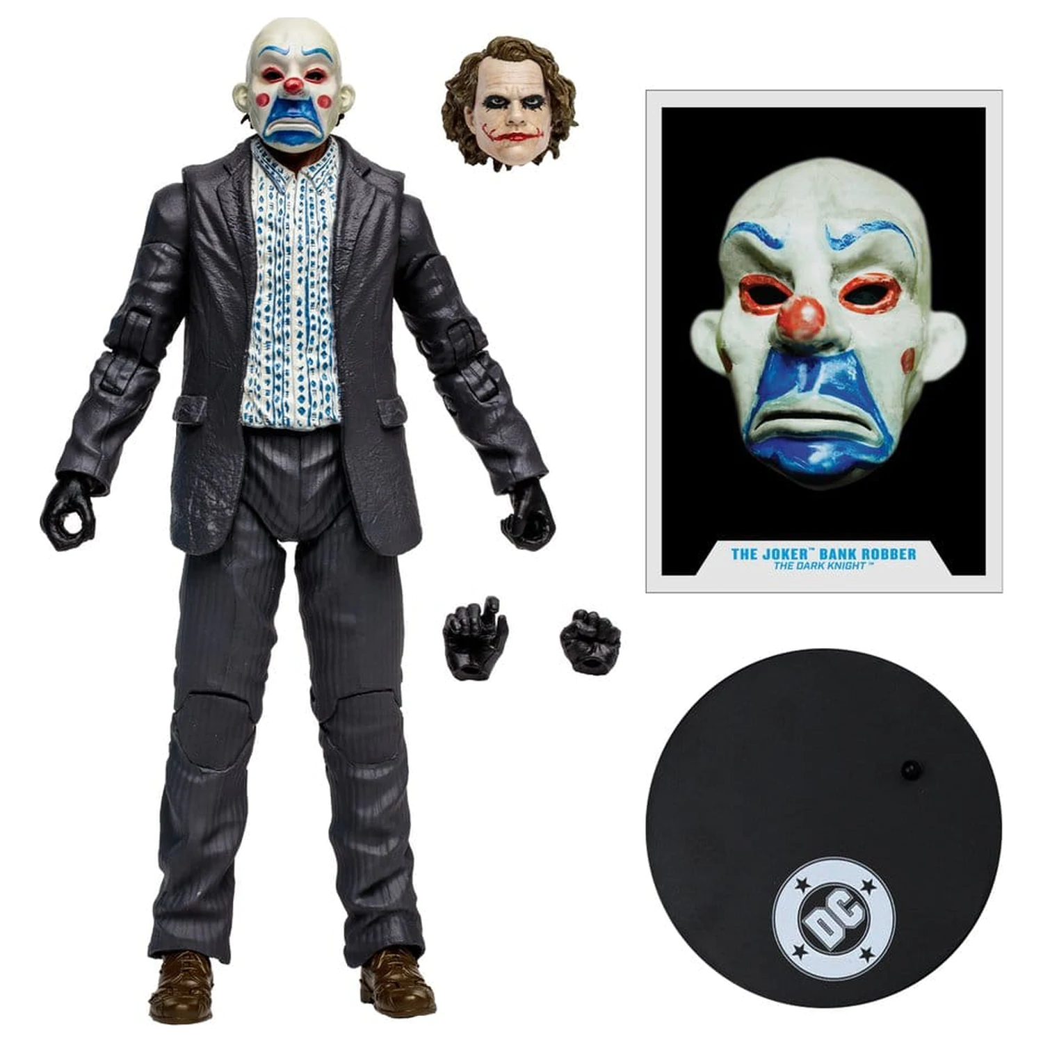 DC Multiverse McFarlane Vault Collection akční figurka The Joker (Bank Robber) (The Dark Knight) 18 cm fotografii produktu
