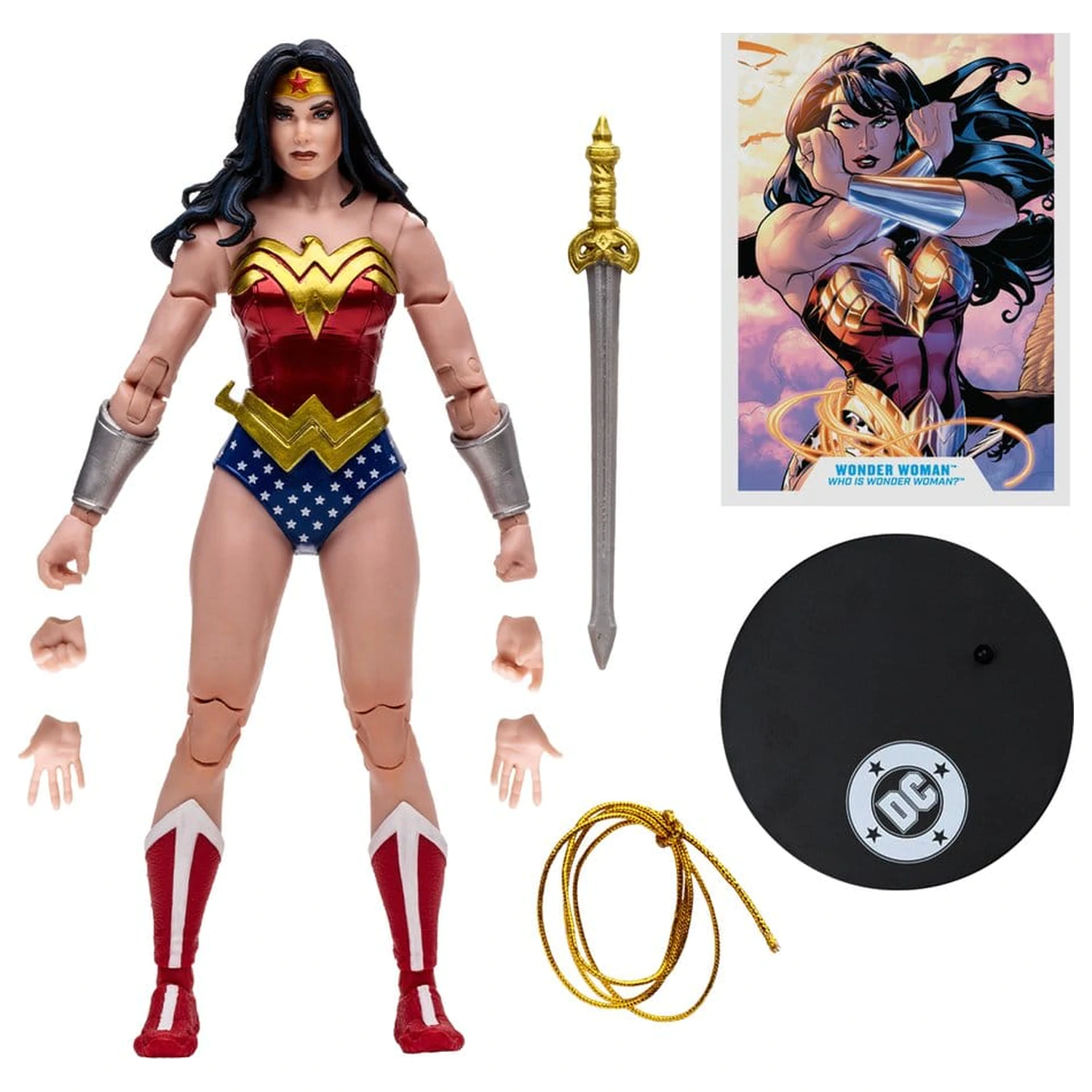 DC Multiverse McFarlane Vault Collection akční figurka Wonder Woman (Classic) 18 cm fotografii produktu