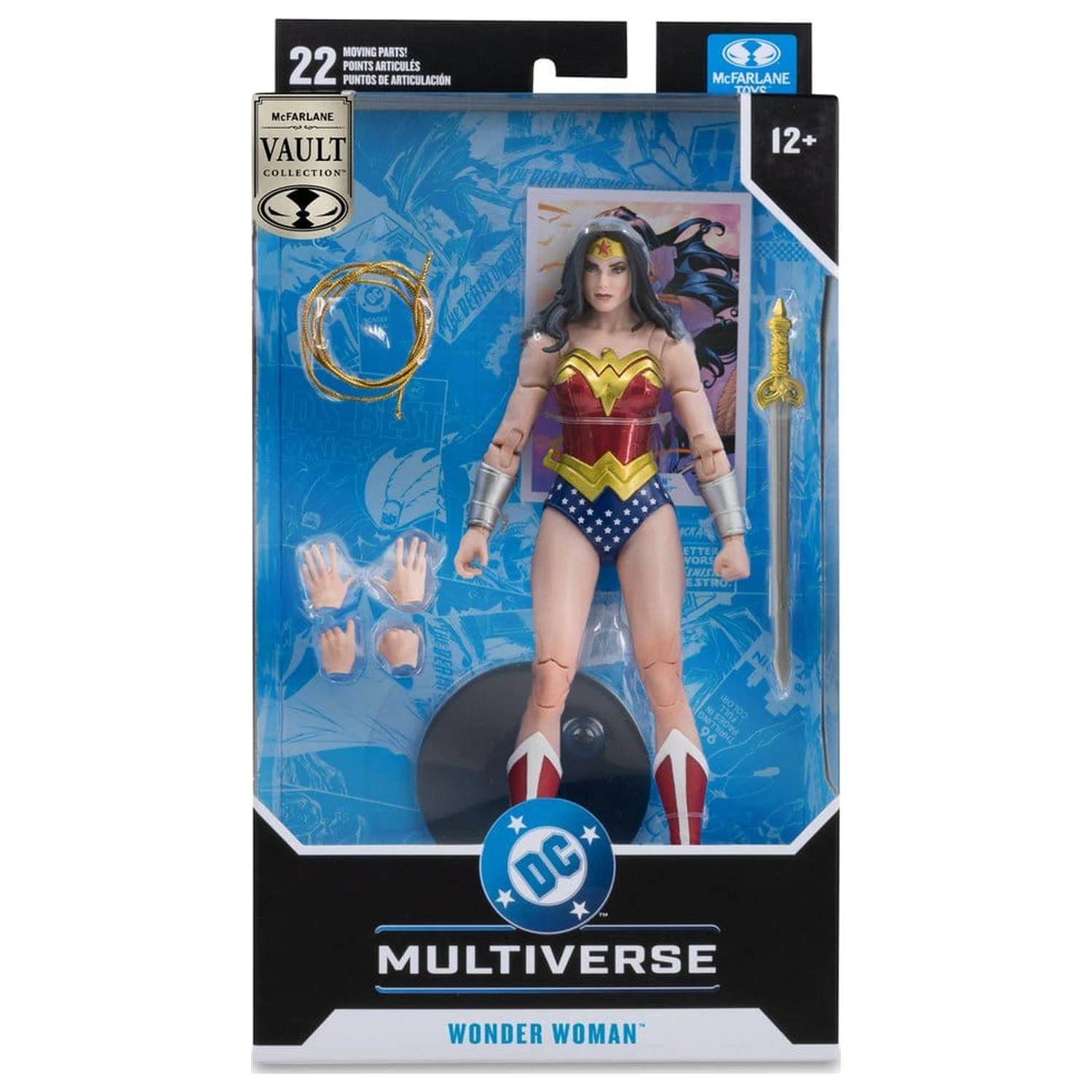 DC Multiverse McFarlane Vault Collection akční figurka Wonder Woman (Classic) 18 cm fotografii produktu
