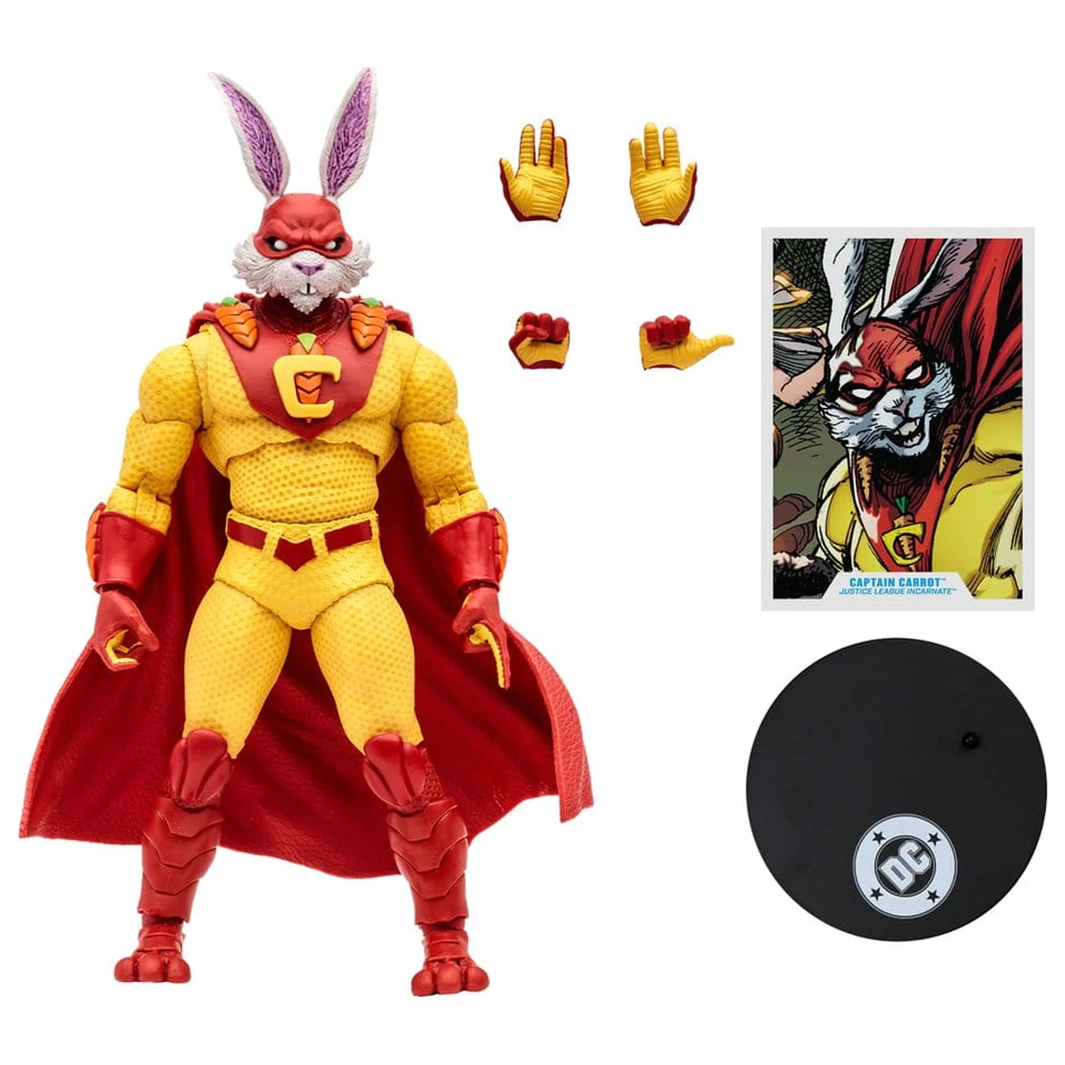 DC Multiverse McFarlane Vault Collection akční figurka Captain Carrot (Justice League Incarnate) 18 cm fotografii produktu