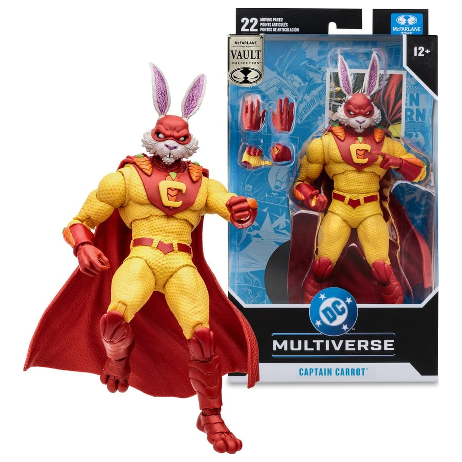DC Multiverse McFarlane Vault Collection akční figurka Captain Carrot (Justice League Incarnate) 18 cm fotografii produktu