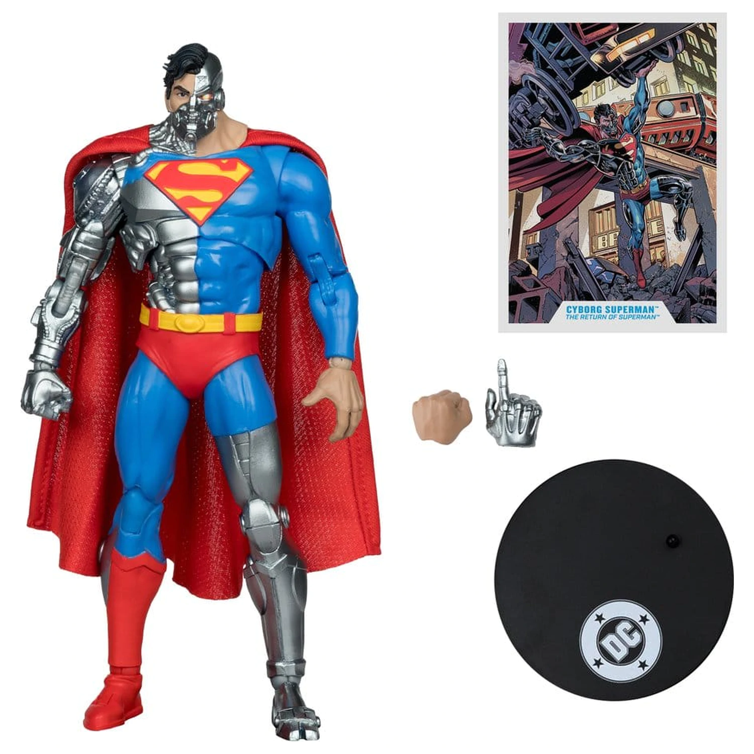 DC Multiverse McFarlane Vault Collection akční figurka Cyborg Superman (Revenge of the Green Lanterns) 18 cm fotografii produktu