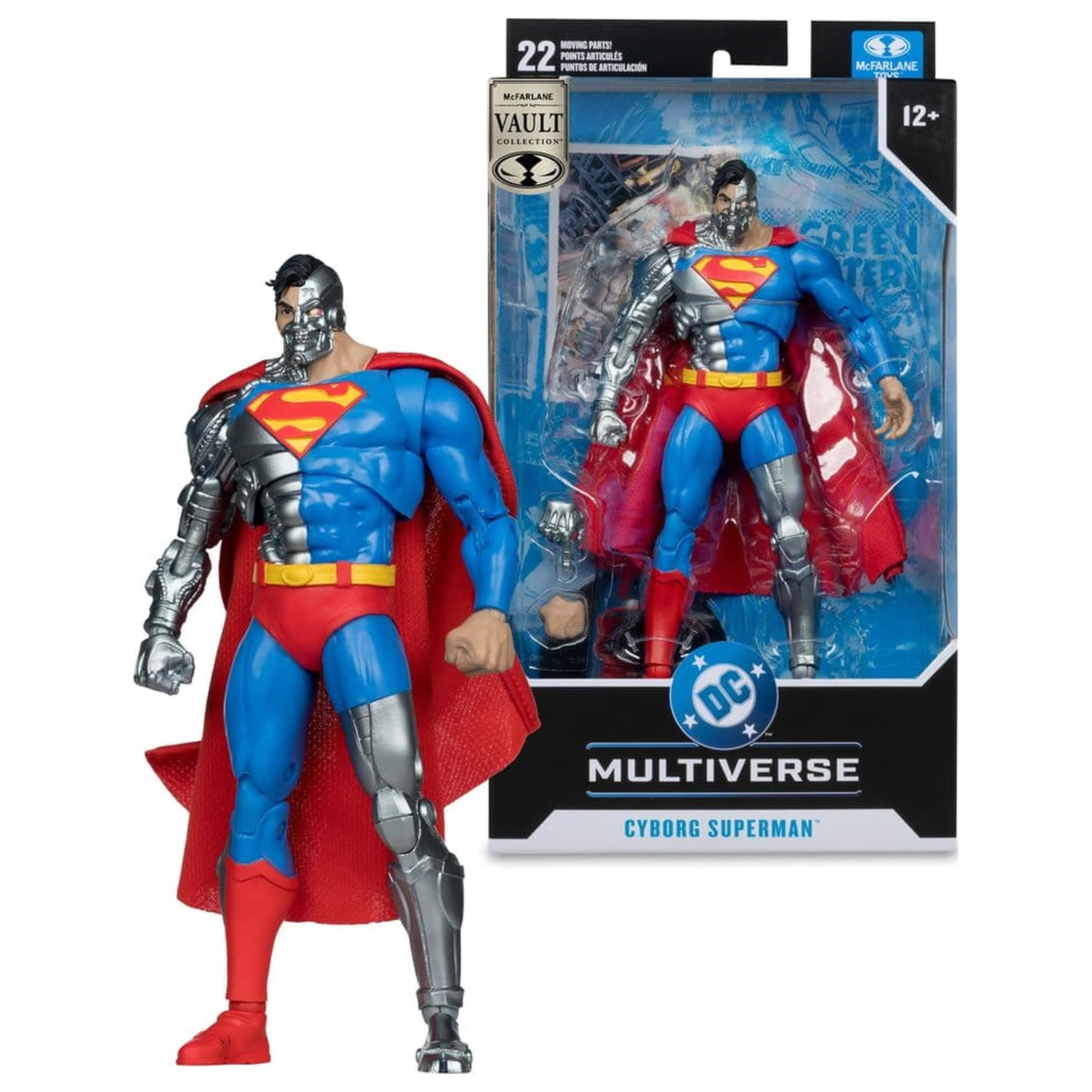 DC Multiverse McFarlane Vault Collection akční figurka Cyborg Superman (Revenge of the Green Lanterns) 18 cm fotografii produktu
