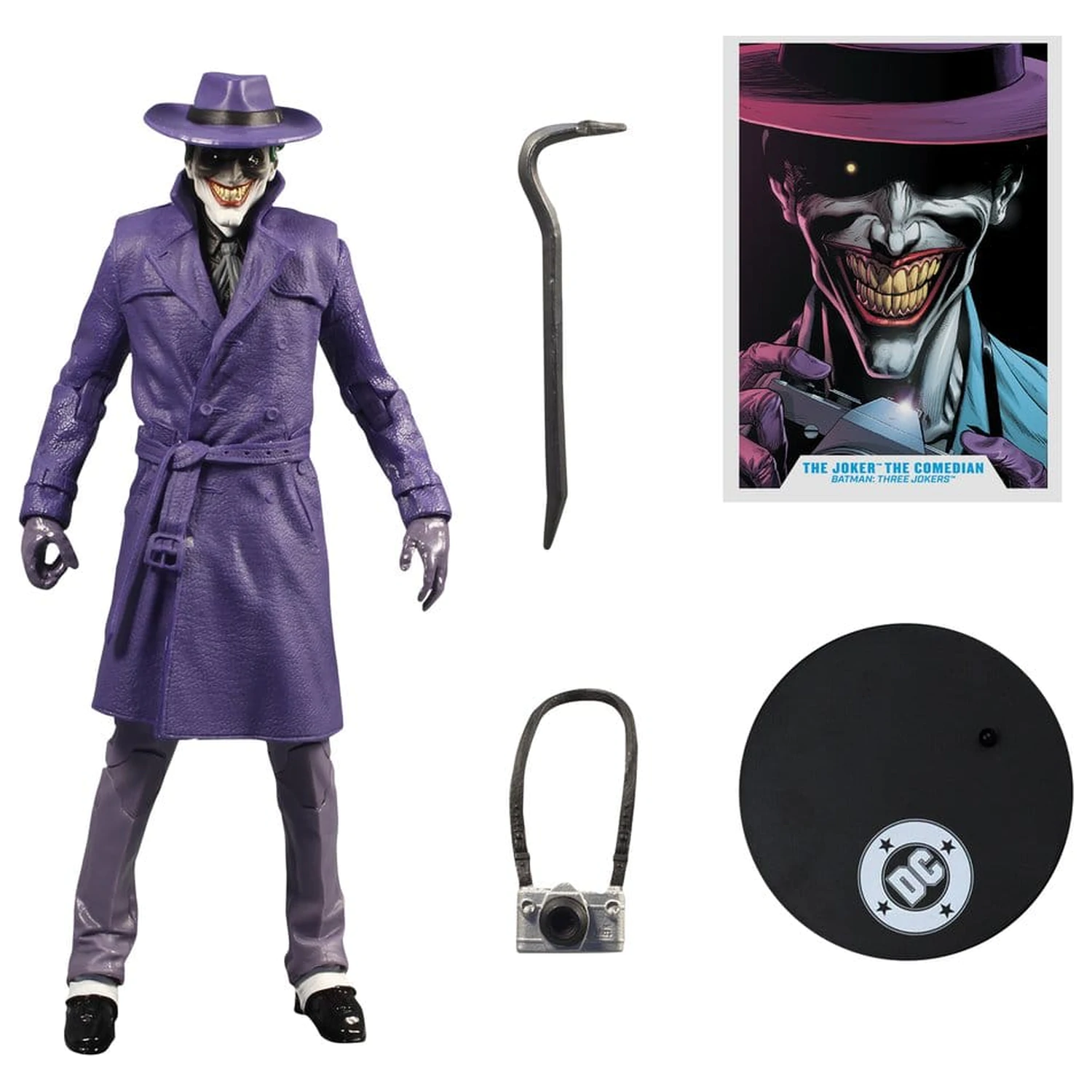 DC Multiverse McFarlane Vault Collection akční figurka The Joker (The Comedian) (Batman: Three Jokers) 18 cm fotografii produktu