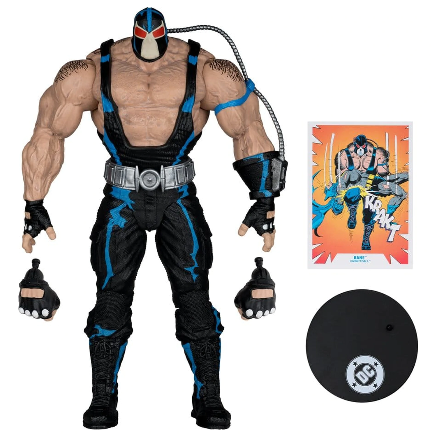 DC Multiverse Mega akční figurka Bane (Knightfall) (Gold Label) 24 cm fotografii produktu