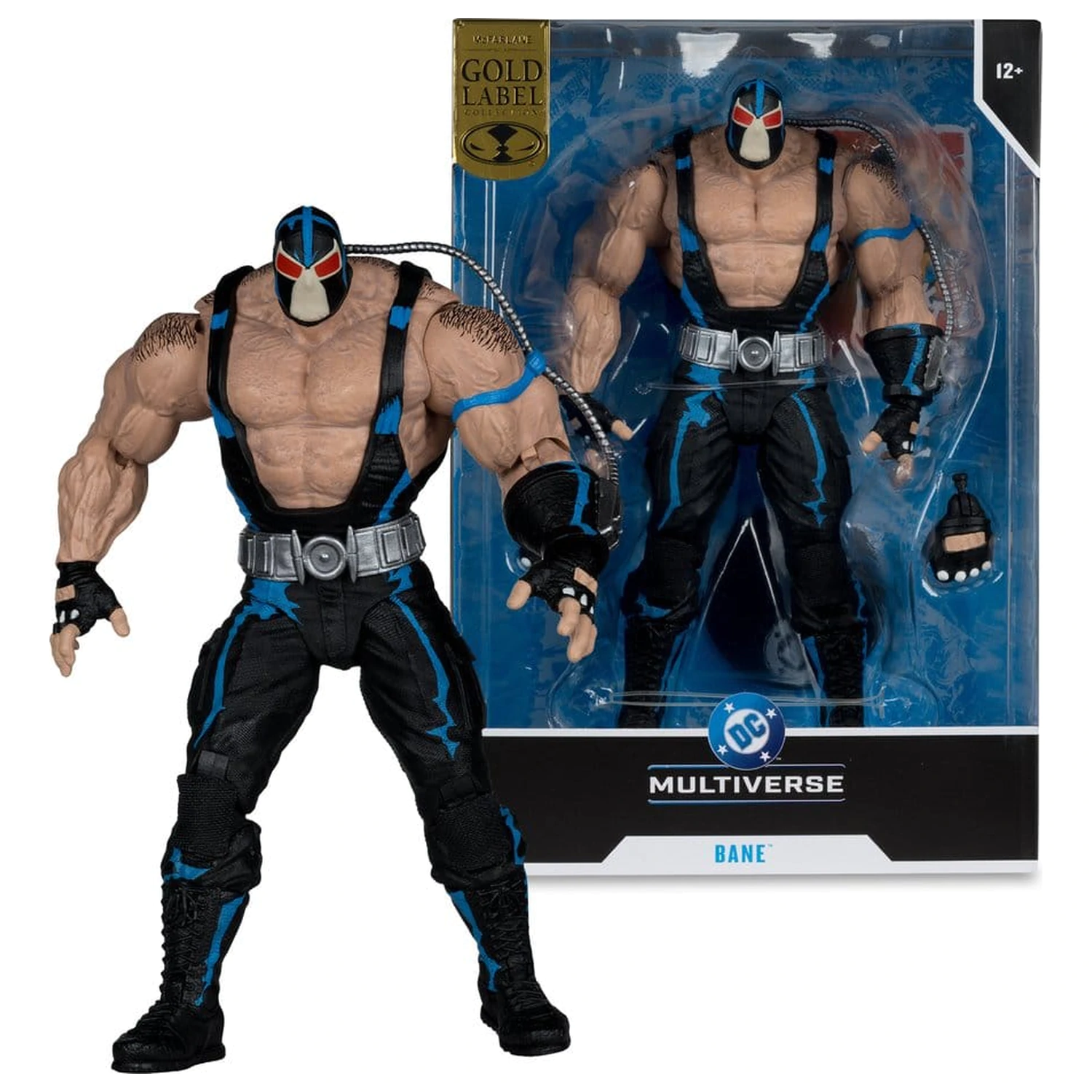 DC Multiverse Mega akční figurka Bane (Knightfall) (Gold Label) 24 cm fotografii produktu