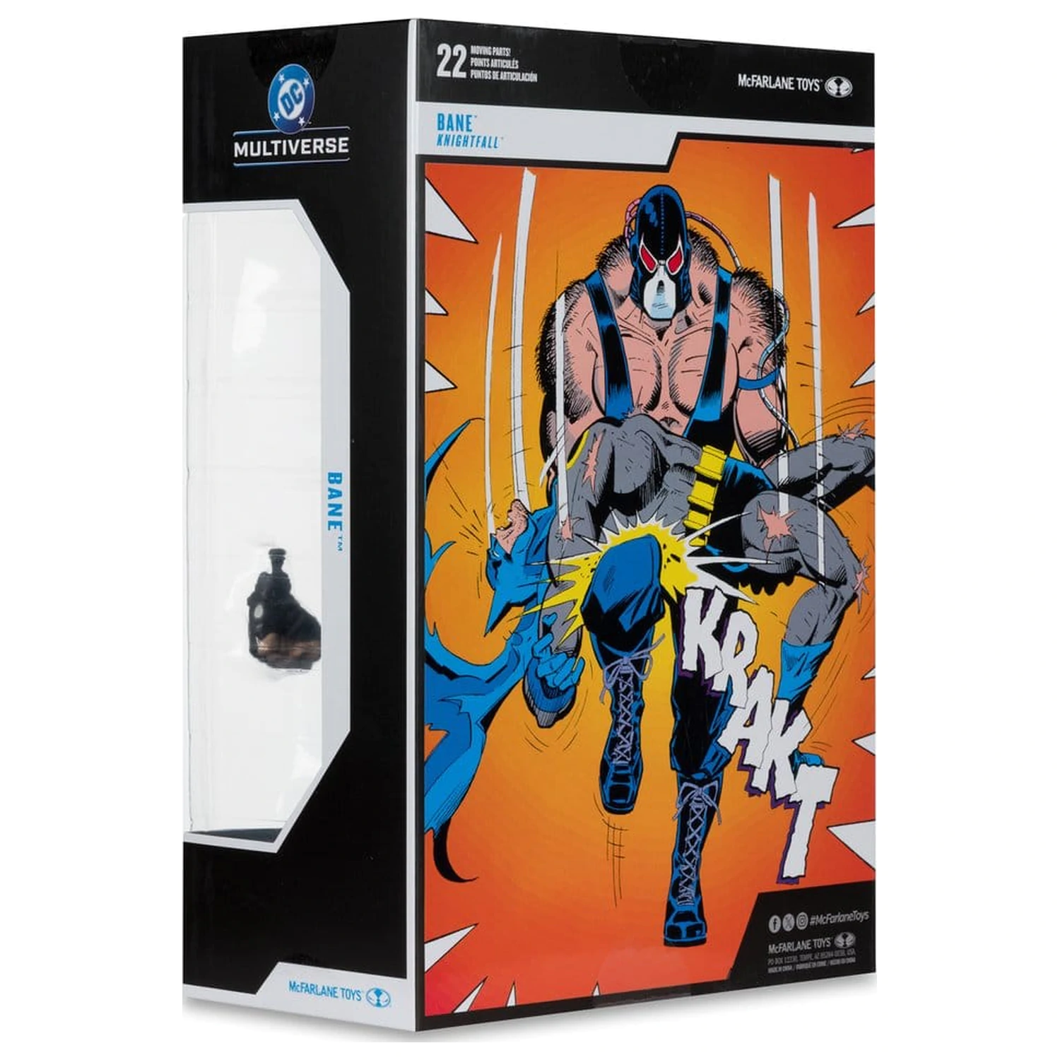 DC Multiverse Mega akční figurka Bane (Knightfall) (Gold Label) 24 cm fotografii produktu