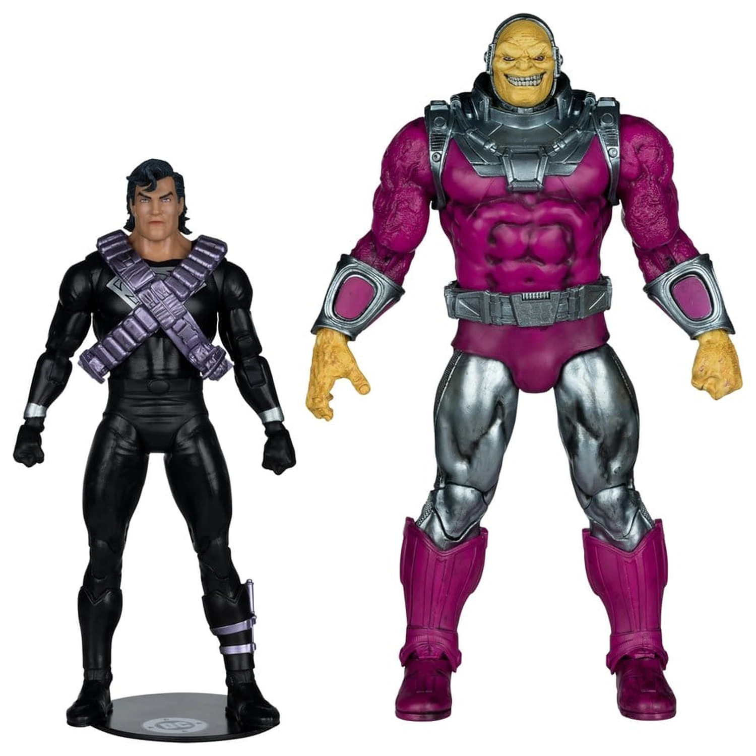 DC Multiverse Megafig akční figurka balení 2 Mongul vs Superman (Return of Superman) fotografii produktu