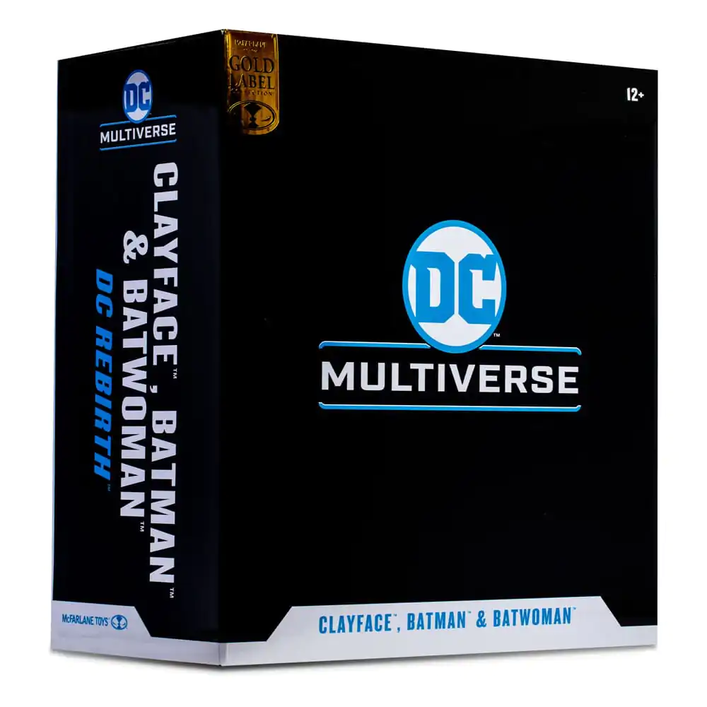 DC Multiverse akční figurky Multipack Clayface, Batman & Batwoman (DC Rebirth) (Gold Label) 18 cm fotografii produktu