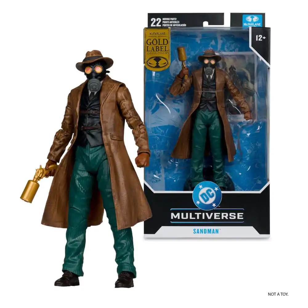 DC Multiverse Akční figurka Sandman (Wesley Dodds: The Sandman) (Gold Label) 18 cm fotografii produktu