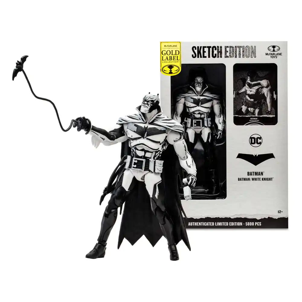 DC Multiverse akční figurka Sketch Edition Batman (Batman: White Knight) (Gold Label) 18 cm fotografii produktu