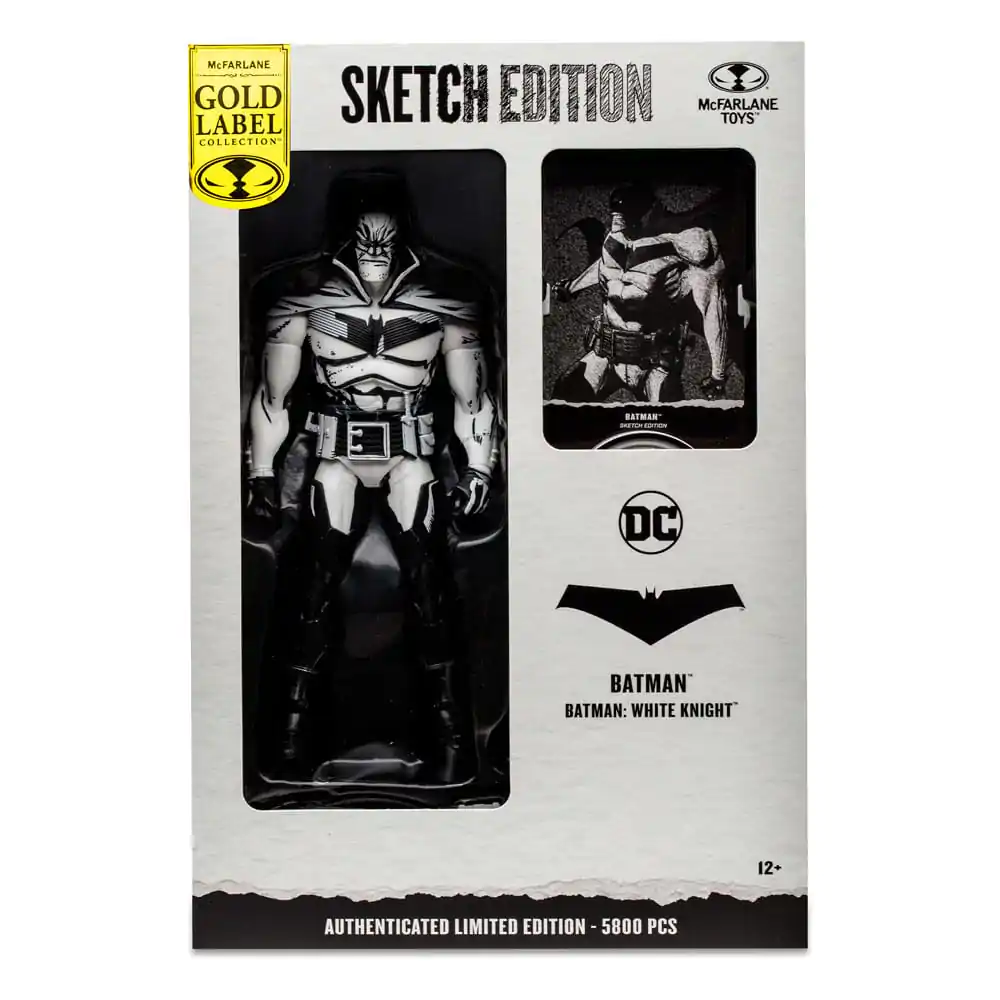 DC Multiverse akční figurka Sketch Edition Batman (Batman: White Knight) (Gold Label) 18 cm fotografii produktu