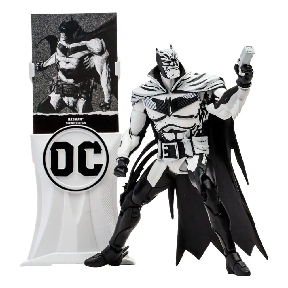 DC Multiverse akční figurka Sketch Edition Batman (Batman: White Knight) (Gold Label) 18 cm fotografii produktu