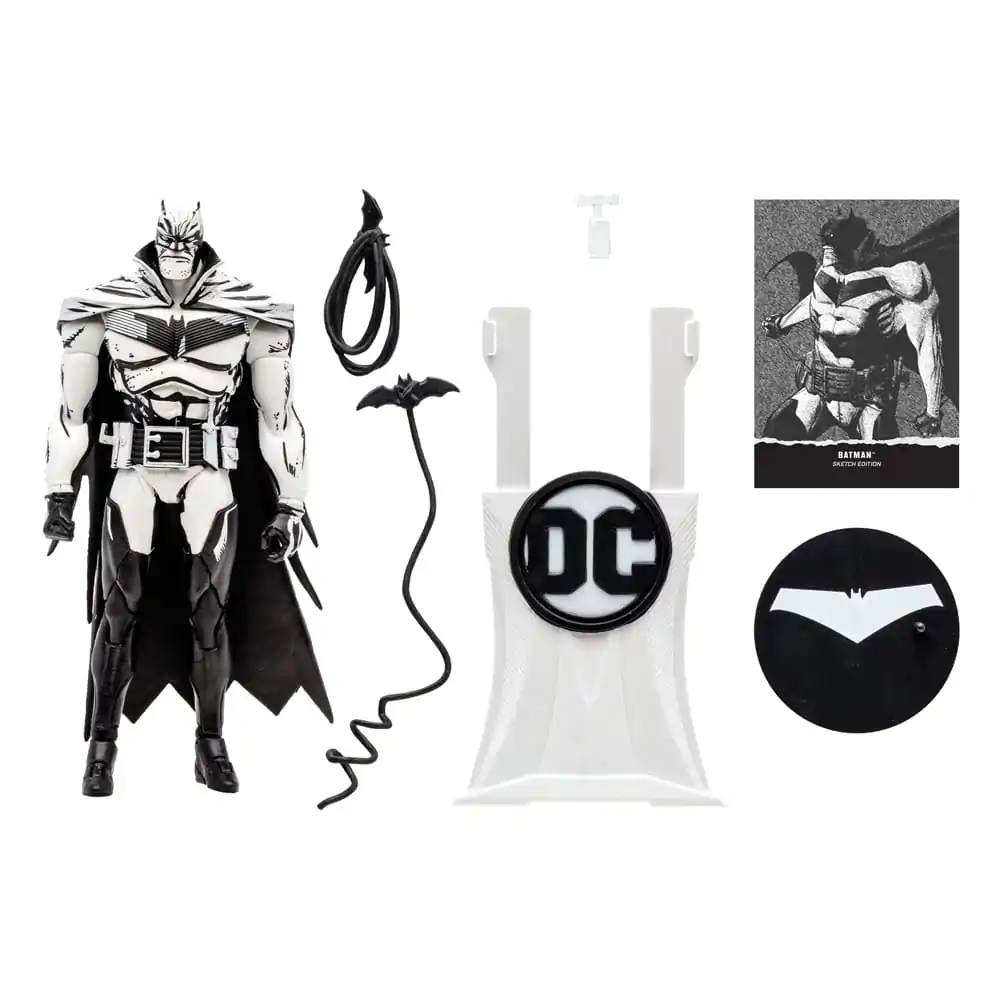 DC Multiverse akční figurka Sketch Edition Batman (Batman: White Knight) (Gold Label) 18 cm fotografii produktu