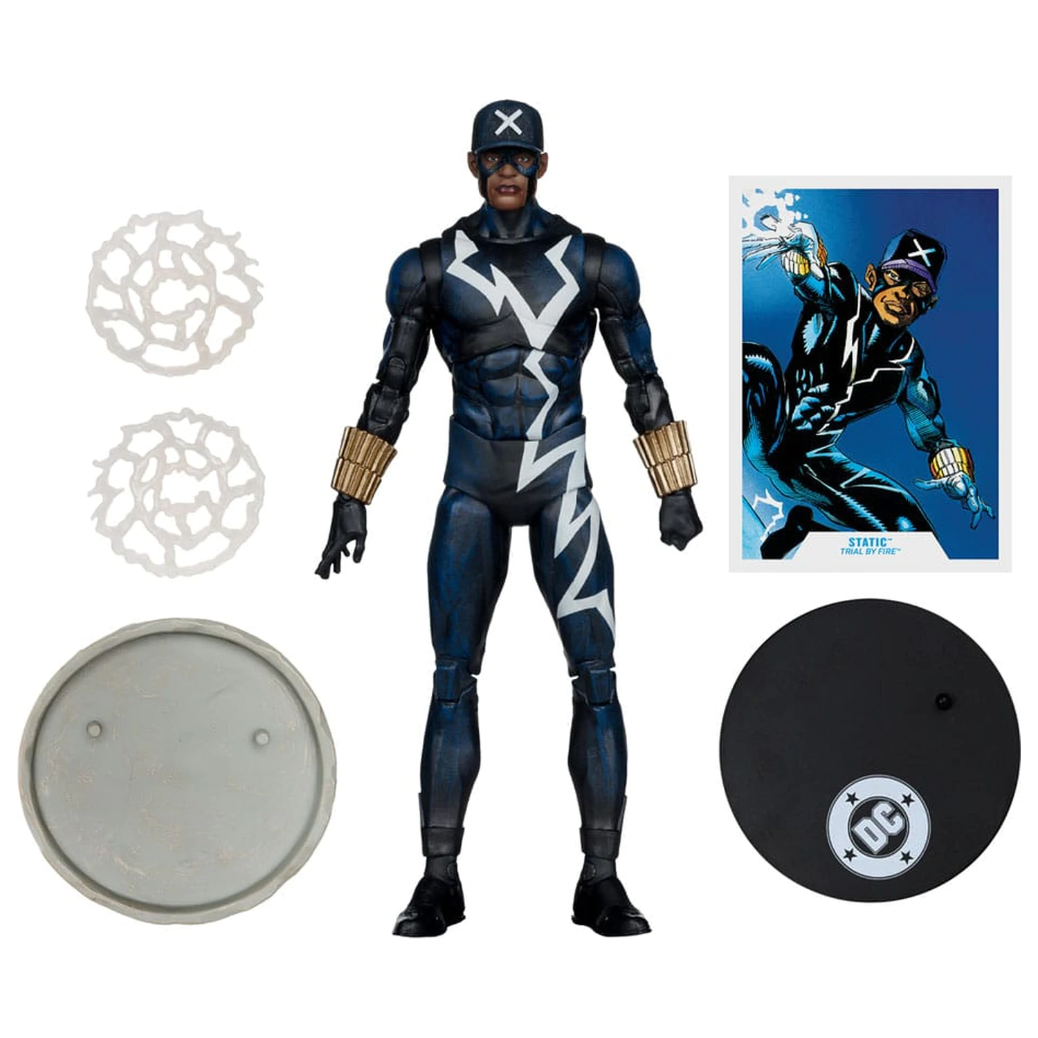 Akční figurka DC Multiverse Static Shock (Trial by Fire) (Gold Label) 18 cm fotografii produktu