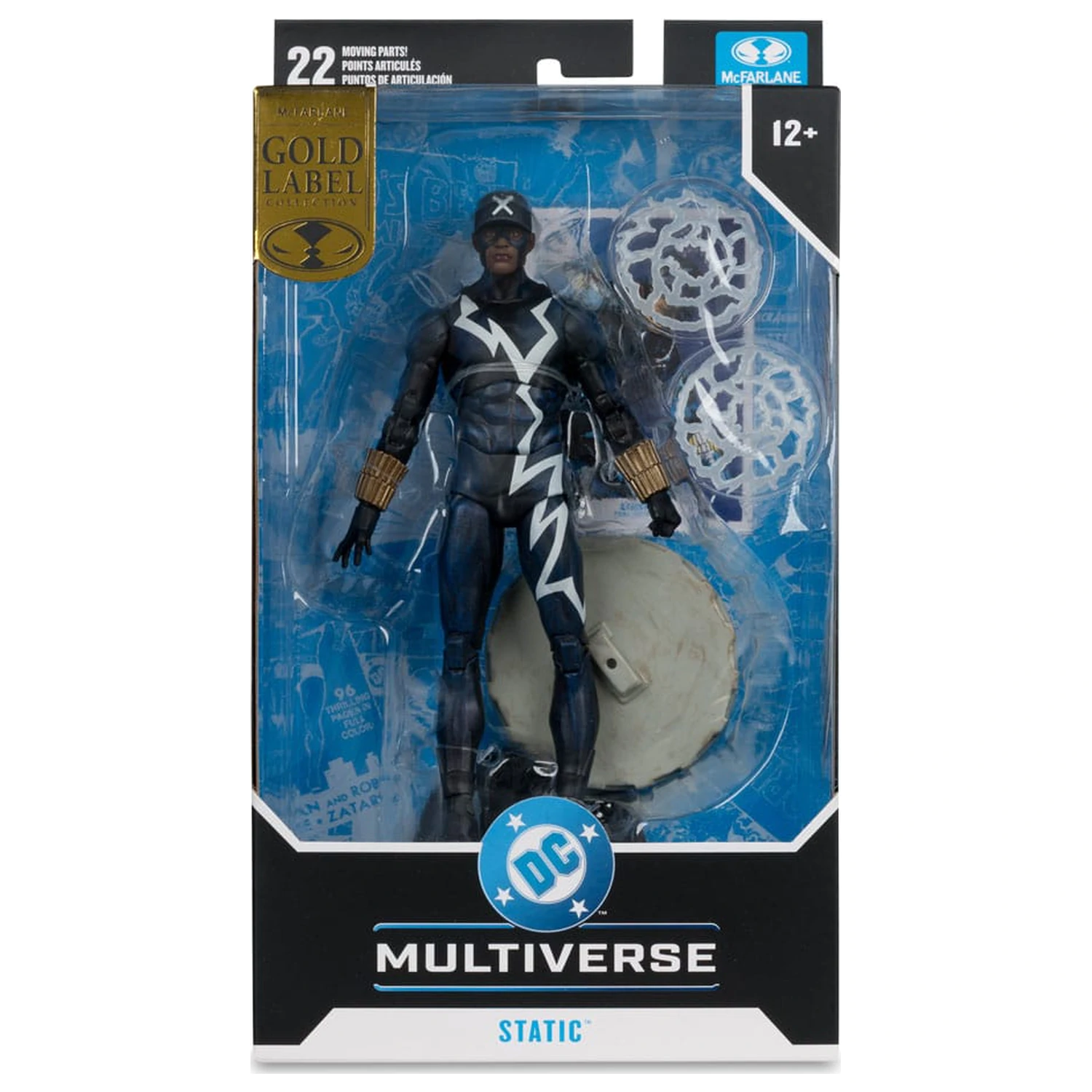 Akční figurka DC Multiverse Static Shock (Trial by Fire) (Gold Label) 18 cm fotografii produktu