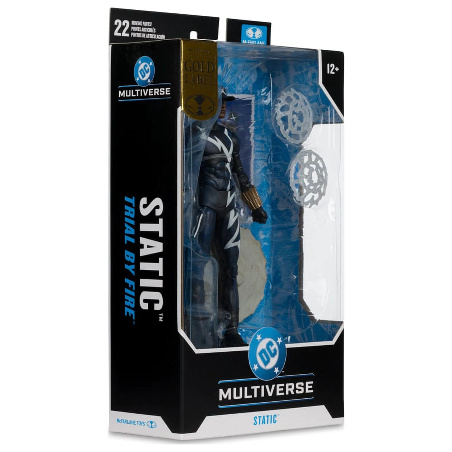 Akční figurka DC Multiverse Static Shock (Trial by Fire) (Gold Label) 18 cm fotografii produktu