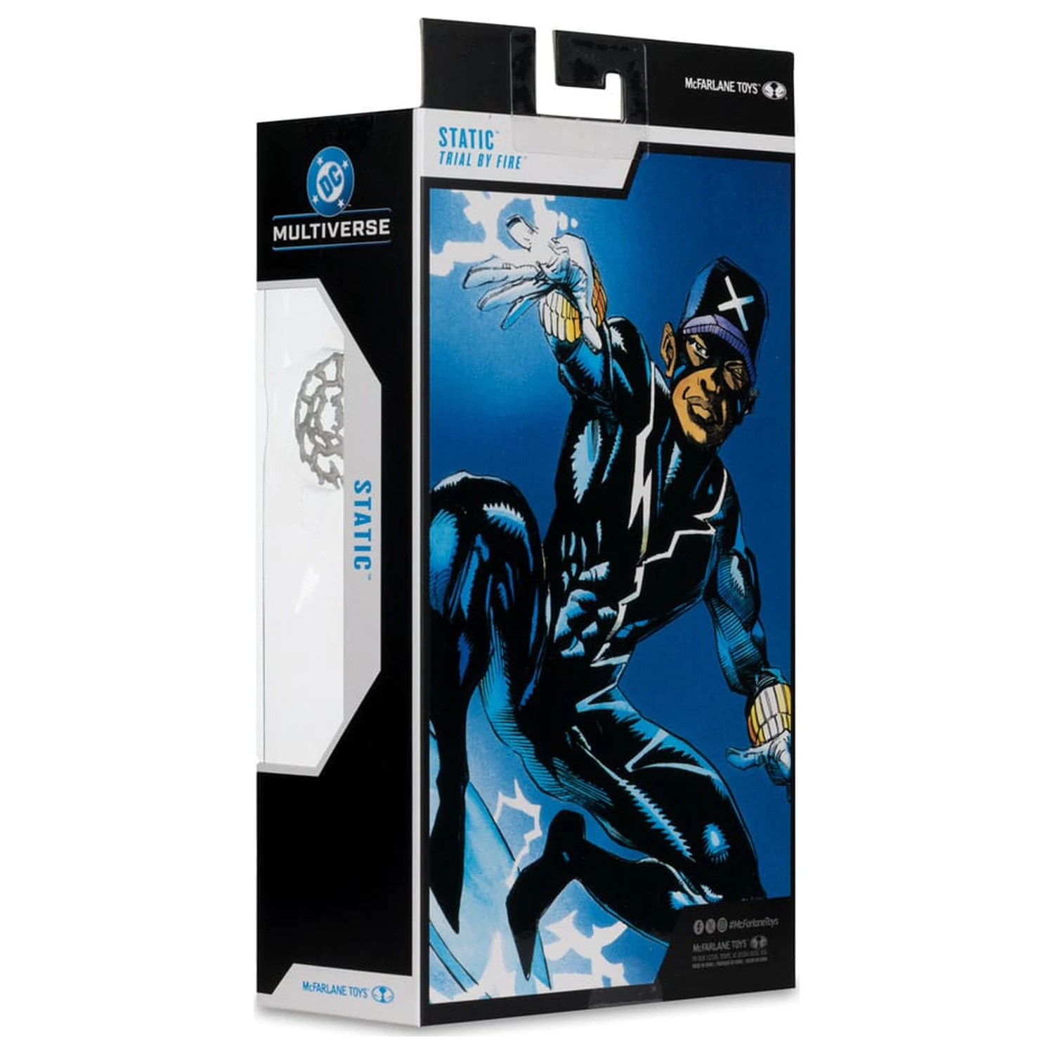 Akční figurka DC Multiverse Static Shock (Trial by Fire) (Gold Label) 18 cm fotografii produktu