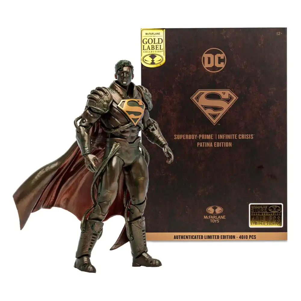 Akční figurka DC Multiverse Superboy Prime (Patina) (Gold Label) 18 cm fotografii produktu