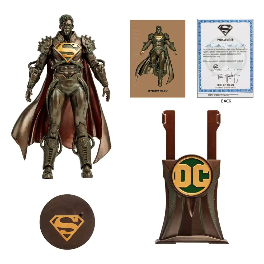 Akční figurka DC Multiverse Superboy Prime (Patina) (Gold Label) 18 cm fotografii produktu