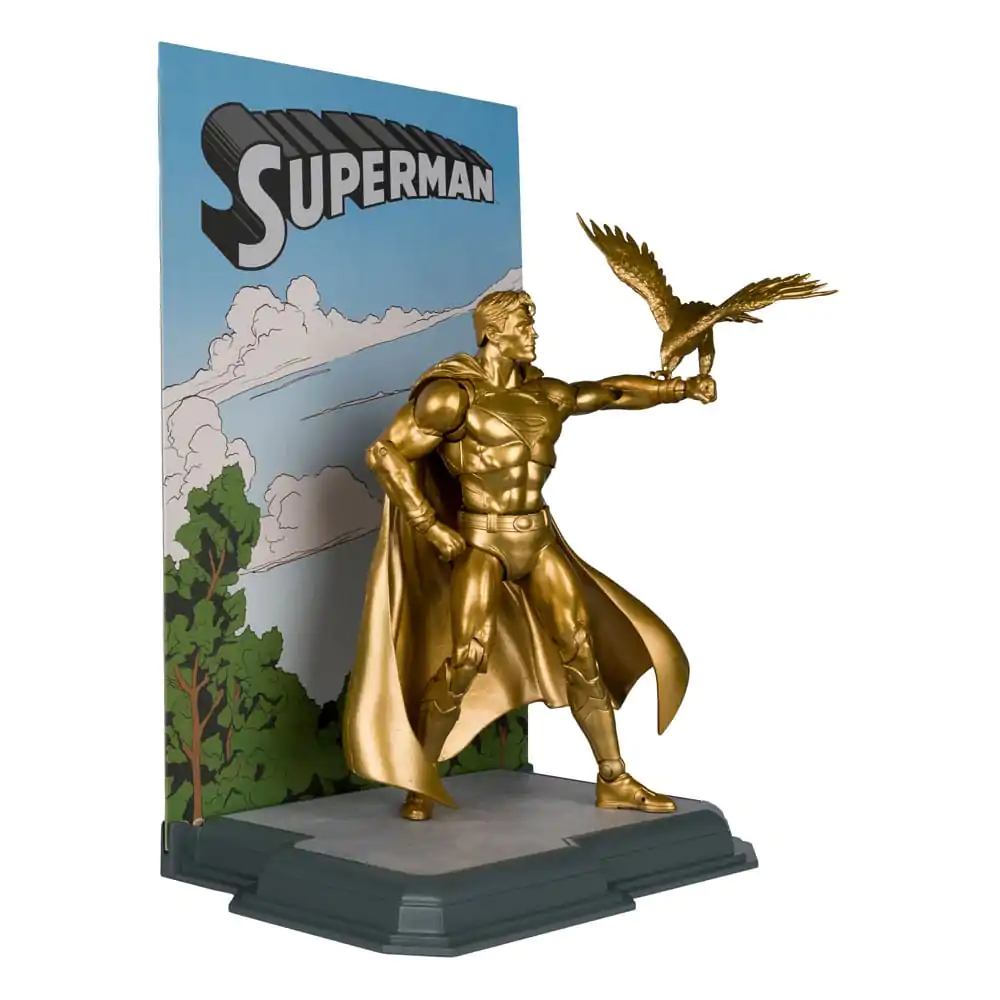 DC Multiverse akční figurka Superman (Centennial Park Tribute Statue) Gold Label 18 cm fotografii produktu