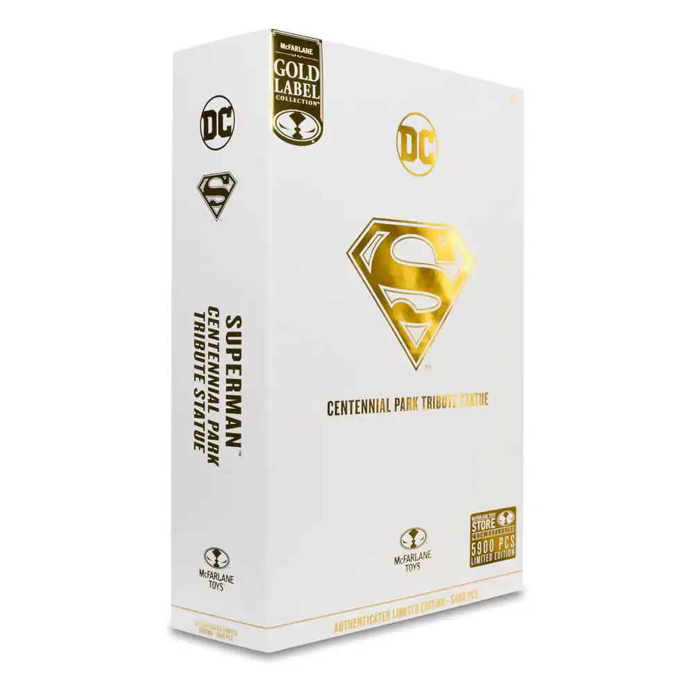 DC Multiverse akční figurka Superman (Centennial Park Tribute Statue) Gold Label 18 cm fotografii produktu