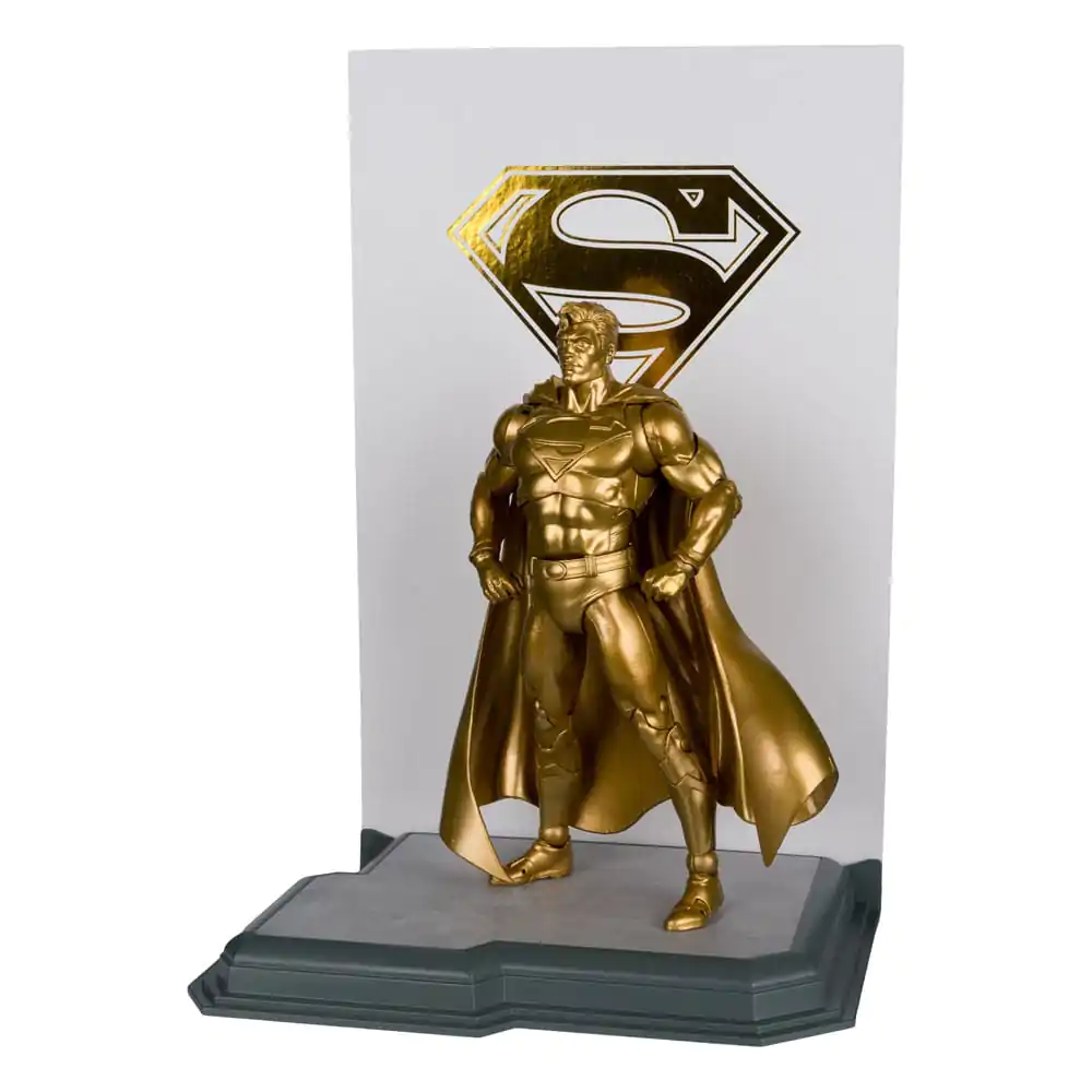 DC Multiverse akční figurka Superman (Centennial Park Tribute Statue) Gold Label 18 cm fotografii produktu