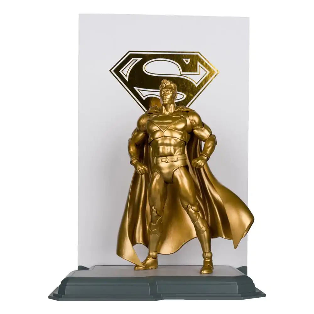 DC Multiverse akční figurka Superman (Centennial Park Tribute Statue) Gold Label 18 cm fotografii produktu