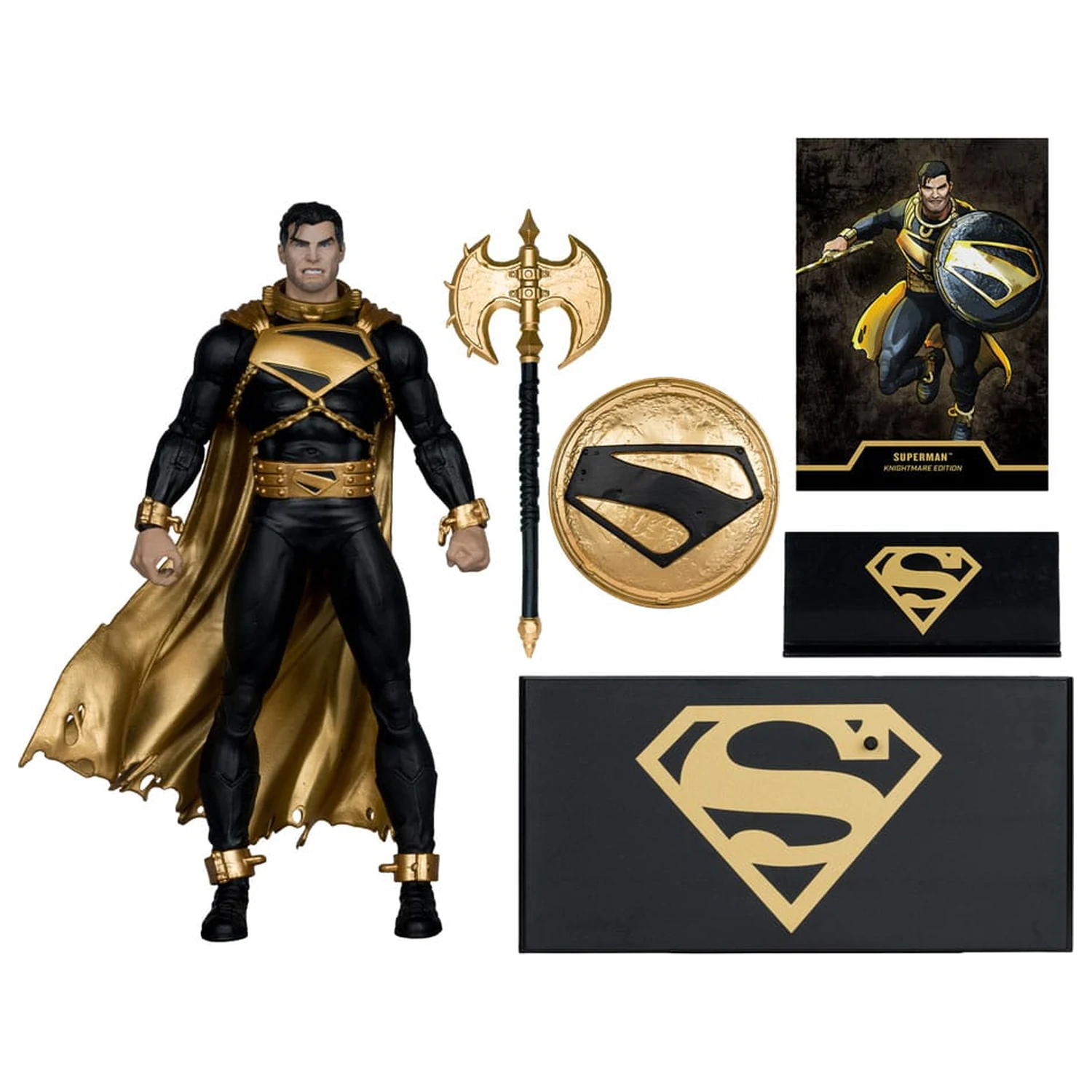 Akční figurka DC Multiverse Superman (Future State) (Knightmare) (Gold Label) 18 cm fotografii produktu