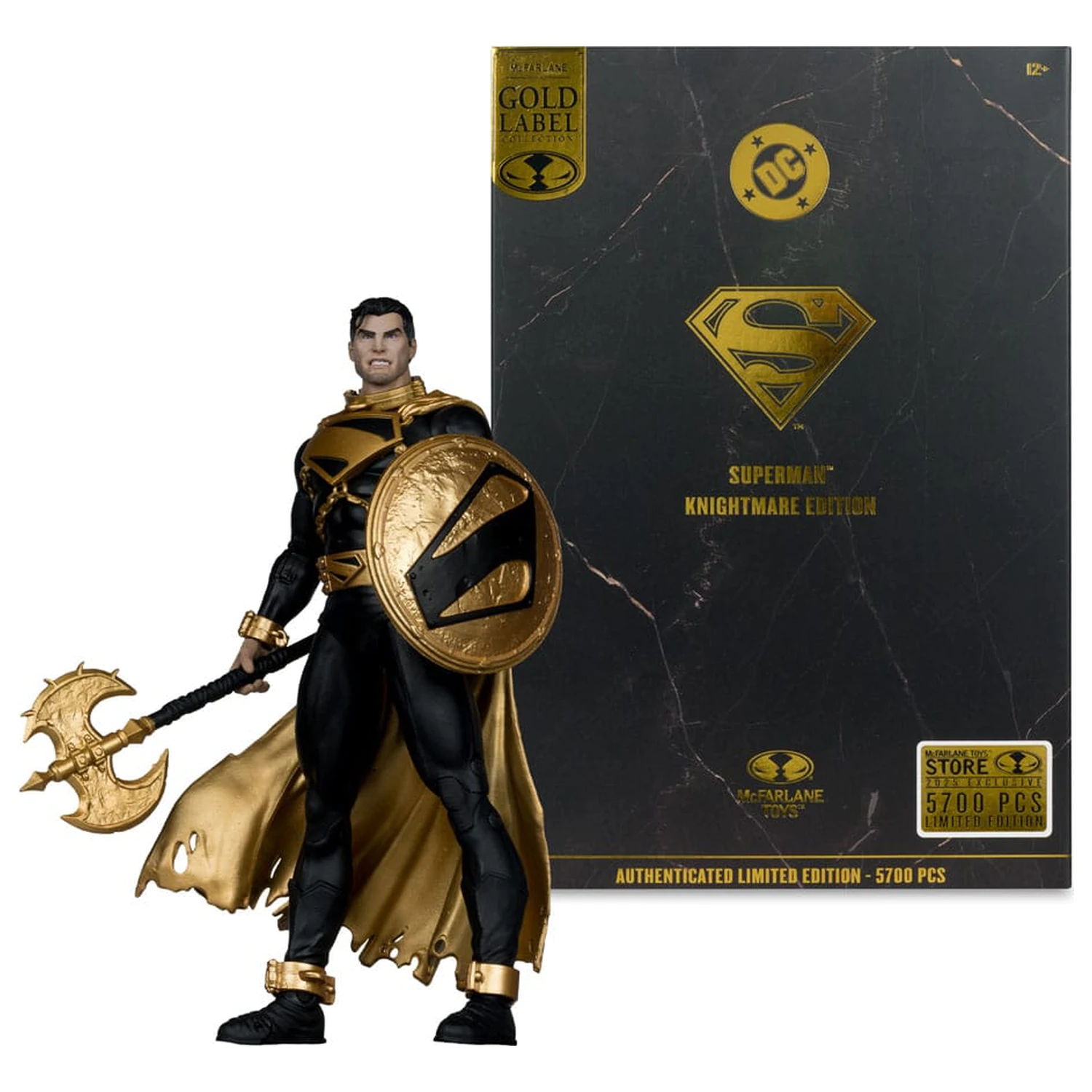 Akční figurka DC Multiverse Superman (Future State) (Knightmare) (Gold Label) 18 cm fotografii produktu