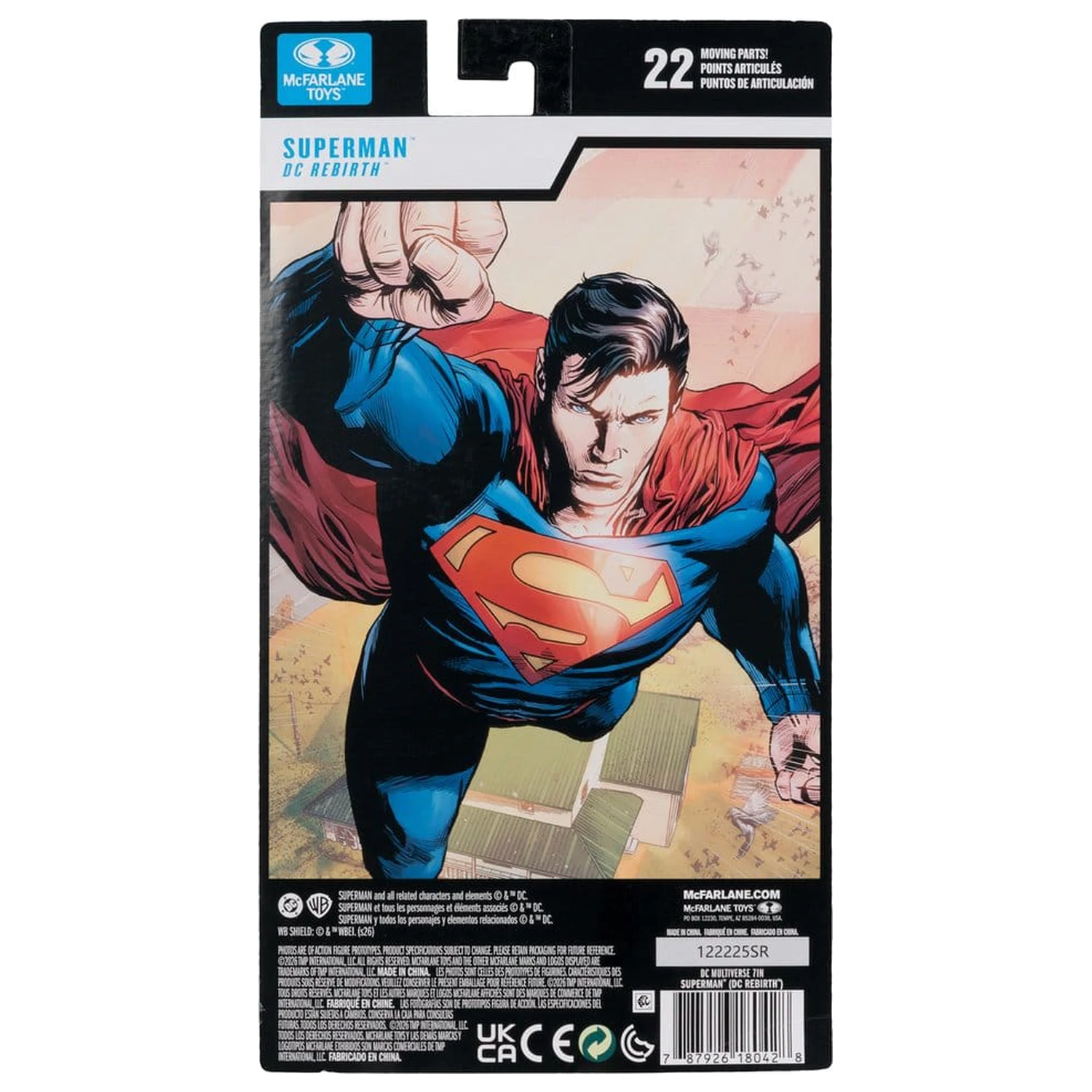 DC Multiverse akční figurka Superman (Rebirth) (Blister Card) 18 cm fotografii produktu