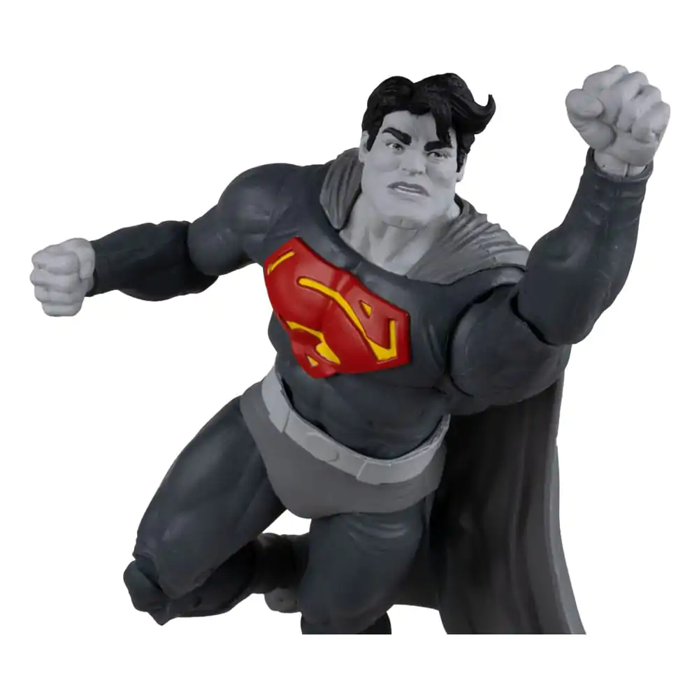 DC Multiverse Akční figurka Superman (The Dark Knight Returns) (Black & White Accent Edition) (Gold Label) 18 cm fotografii produktu