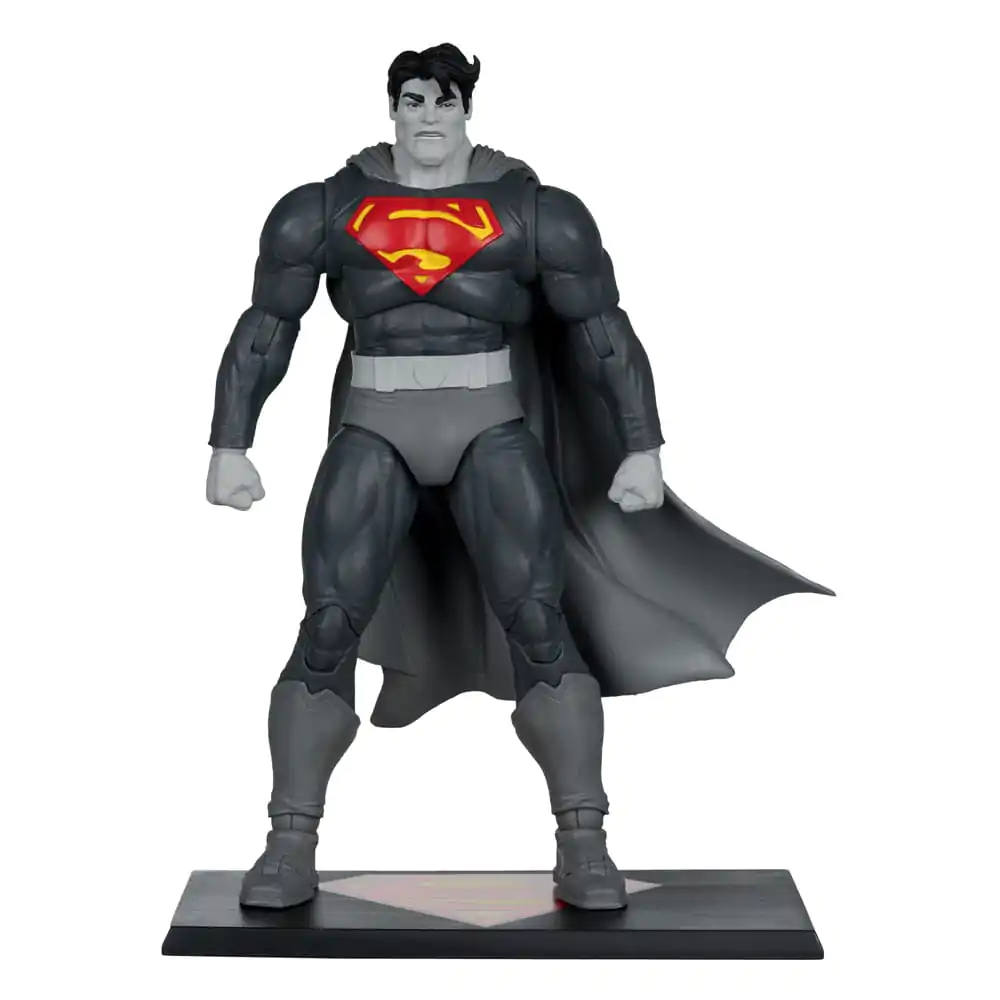 DC Multiverse Akční figurka Superman (The Dark Knight Returns) (Black & White Accent Edition) (Gold Label) 18 cm fotografii produktu